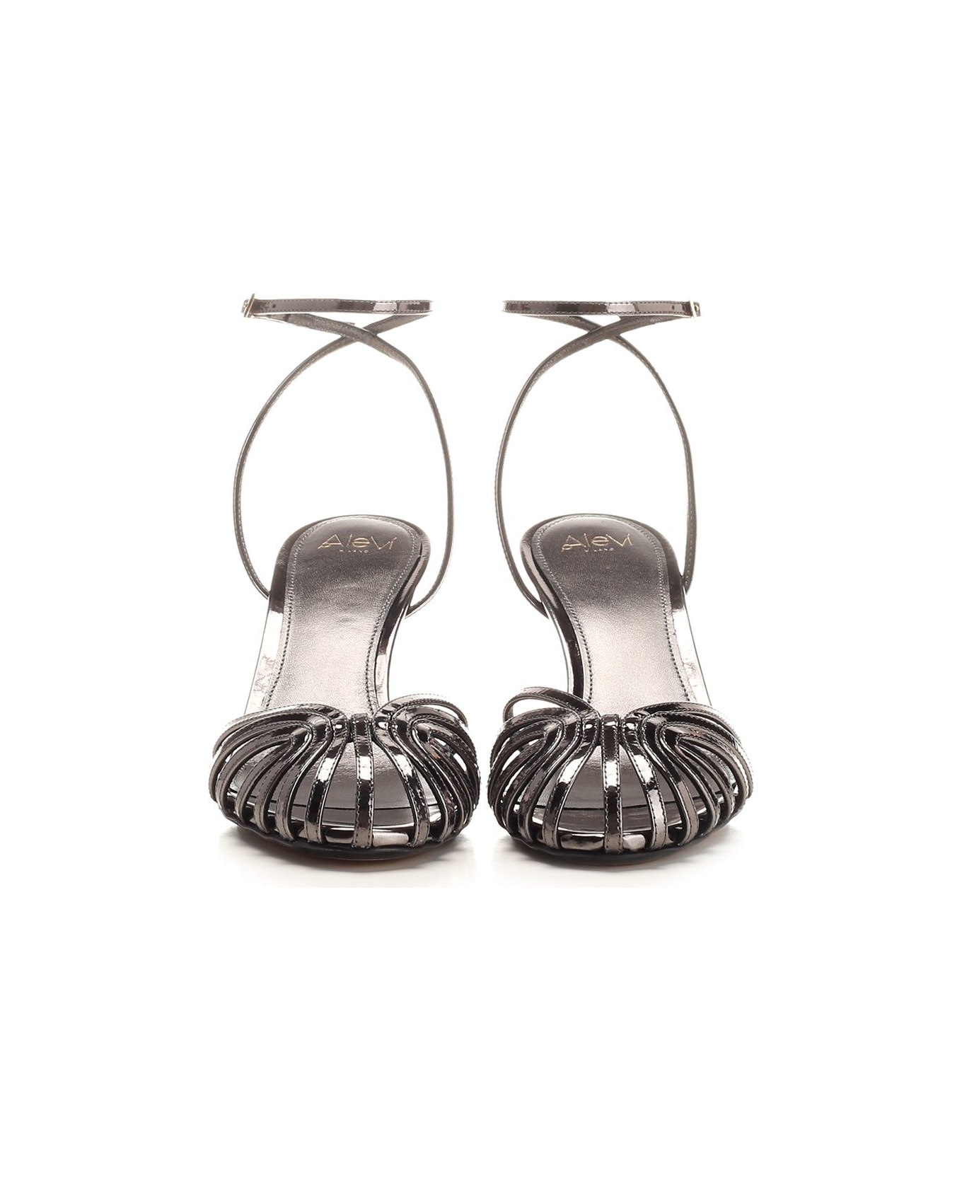 Alevì "ally" Sandals - Silver