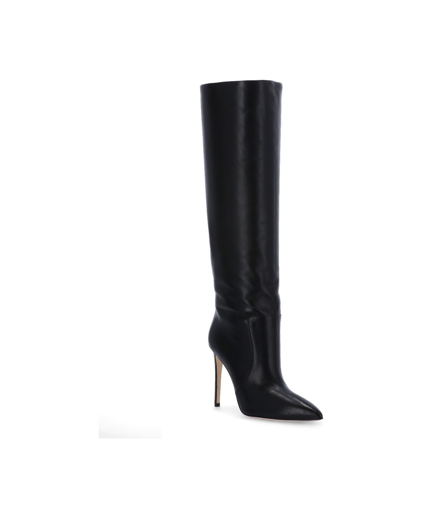 Paris Texas Stiletto Boots - Black
