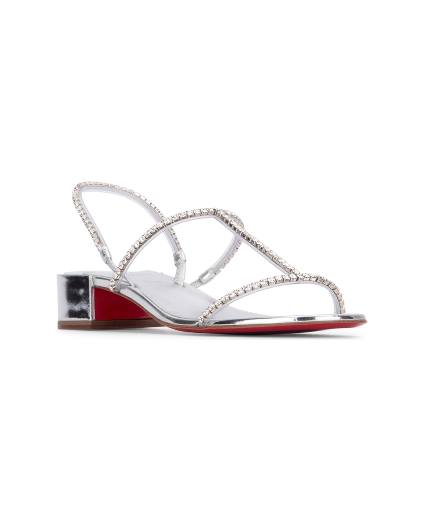 Christian Louboutin Sandali - SILVERCRYLINSILVER