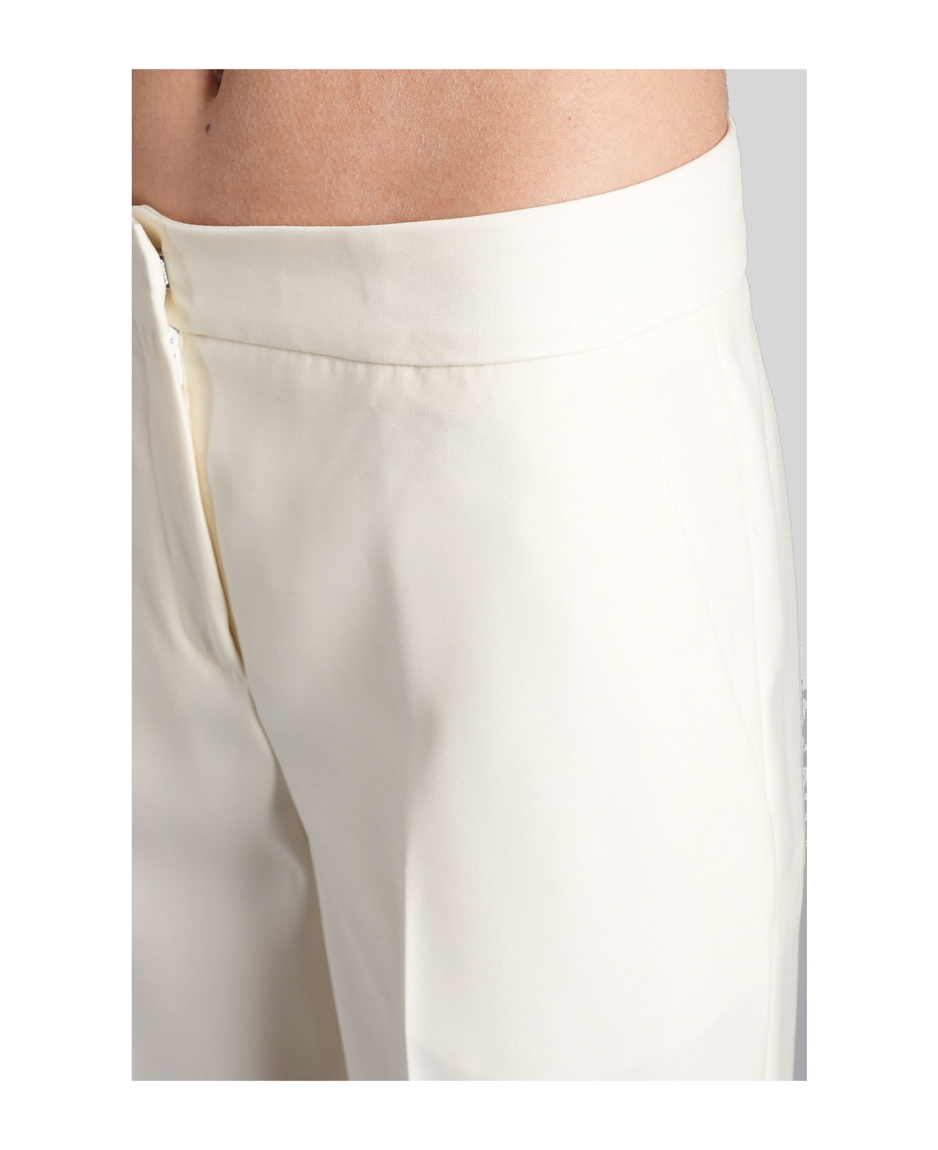 Gianluca Capannolo Valerie Pant Pants In Beige Wool - beige
