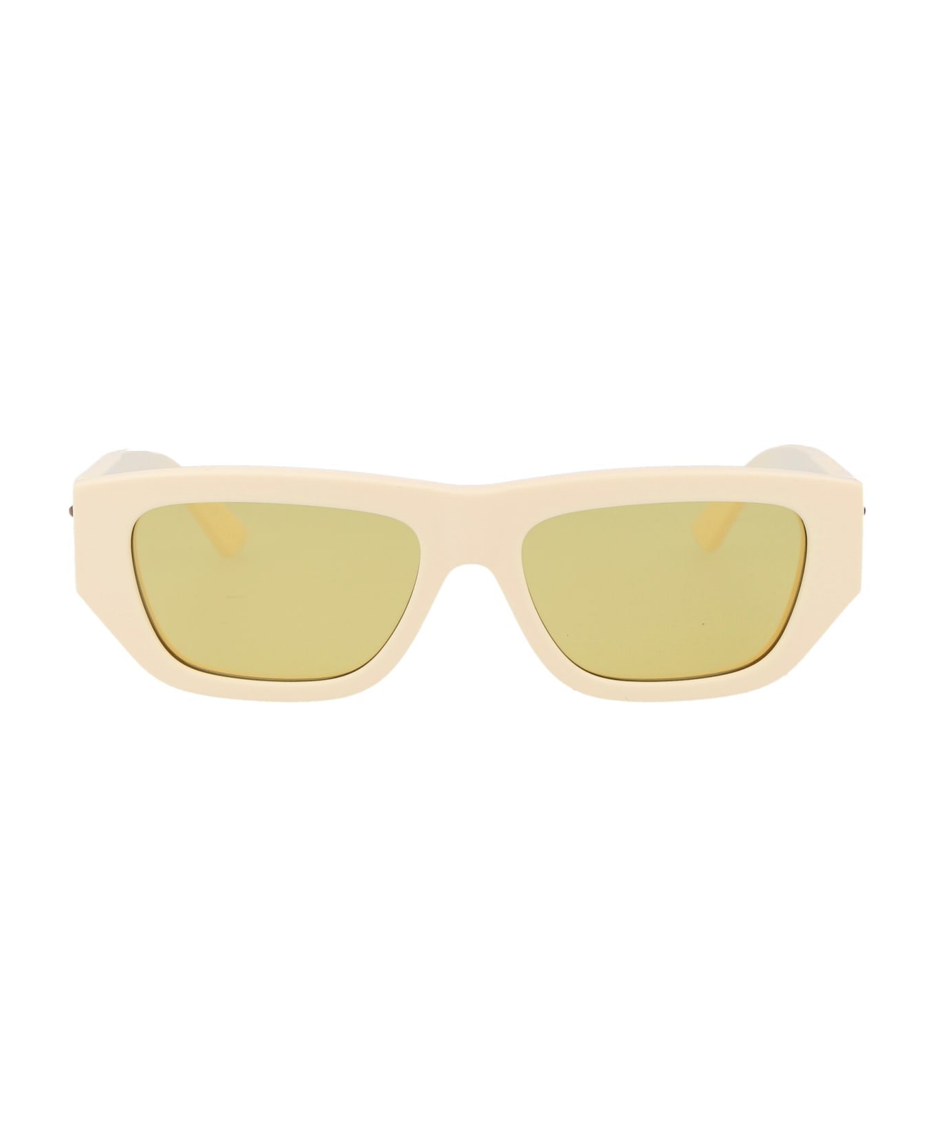 Bottega Veneta Eyewear Bv1252s Sunglasses - 003 IVORY IVORY YELLOW サングラス