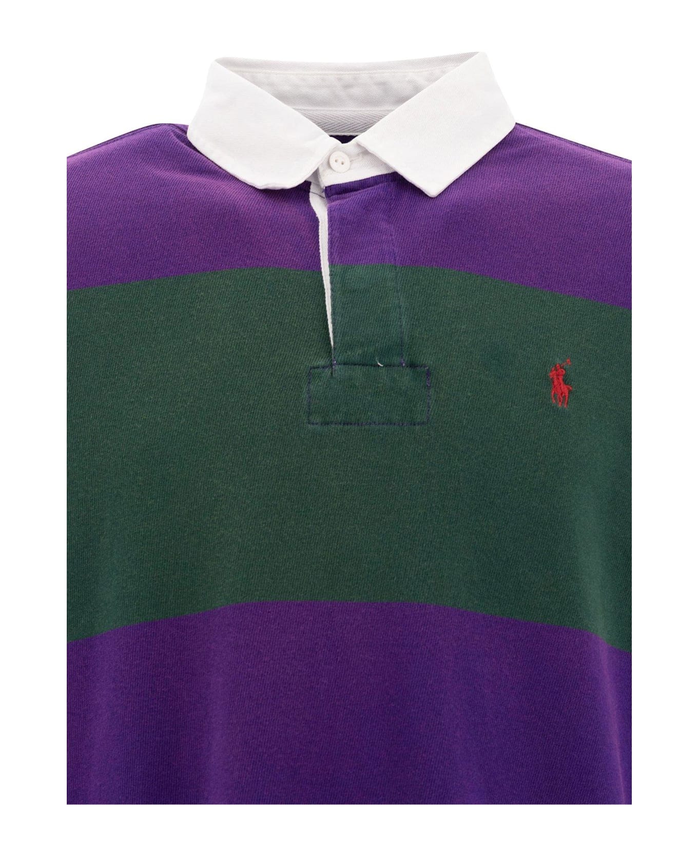 Ralph Lauren Rugby Polo Shirt - Violet