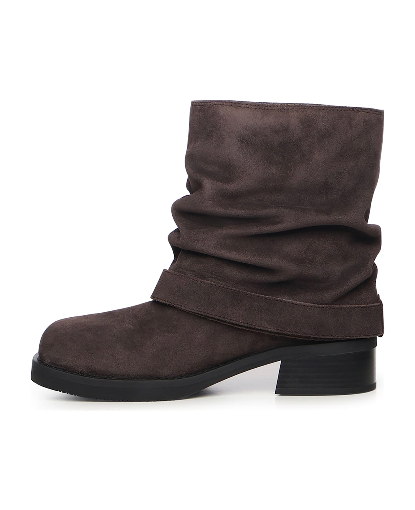 MICHAEL Michael Kors Colby Leather Ankle Boot - Brown