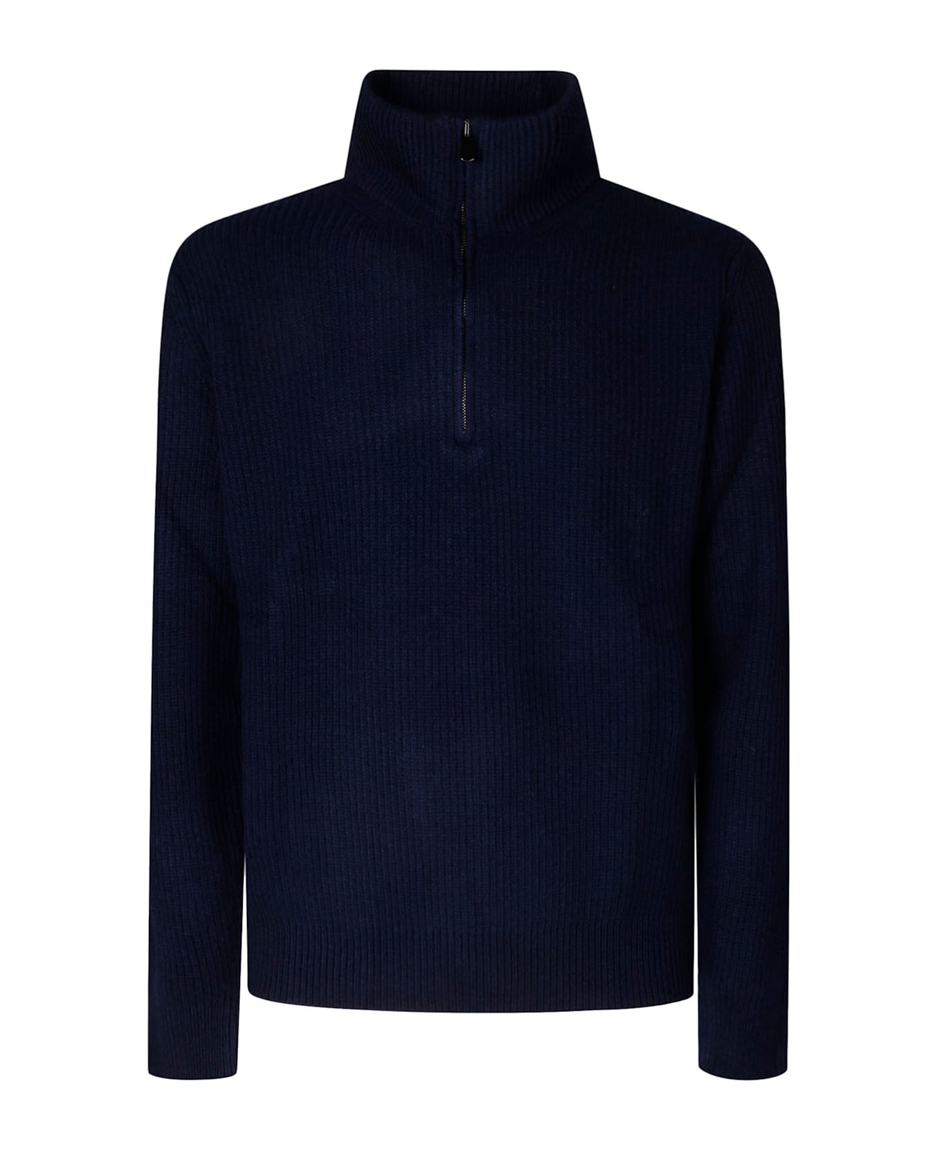 Filippo De Laurentiis Half Zip - Navy