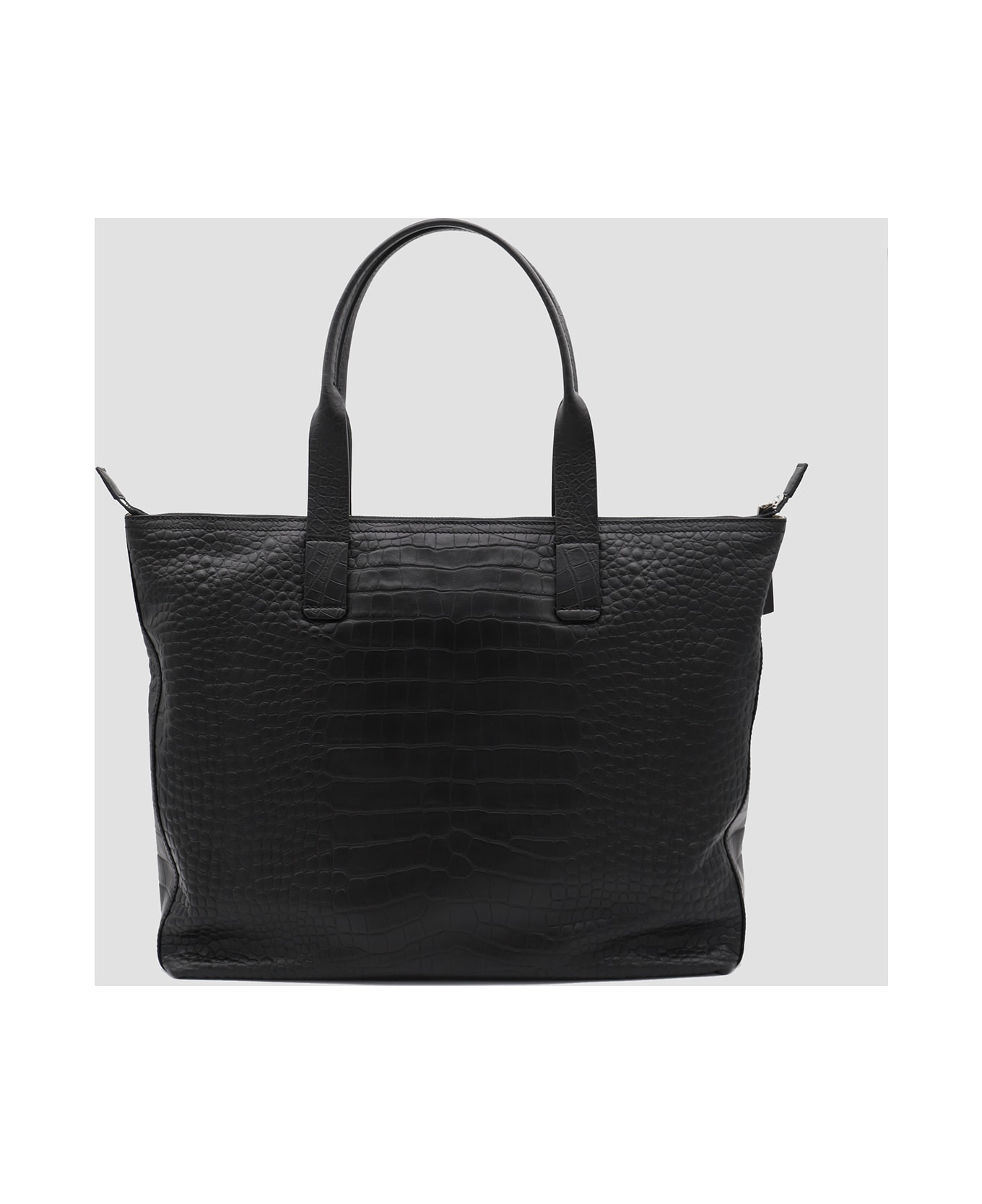 Dolce & Gabbana Black Leather Totes - Black トートバッグ