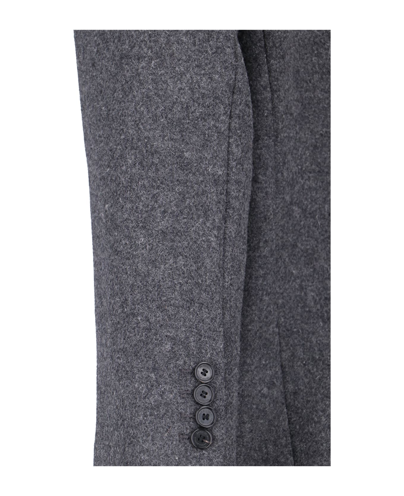 Dunst Single-breasted Blazer - Gray