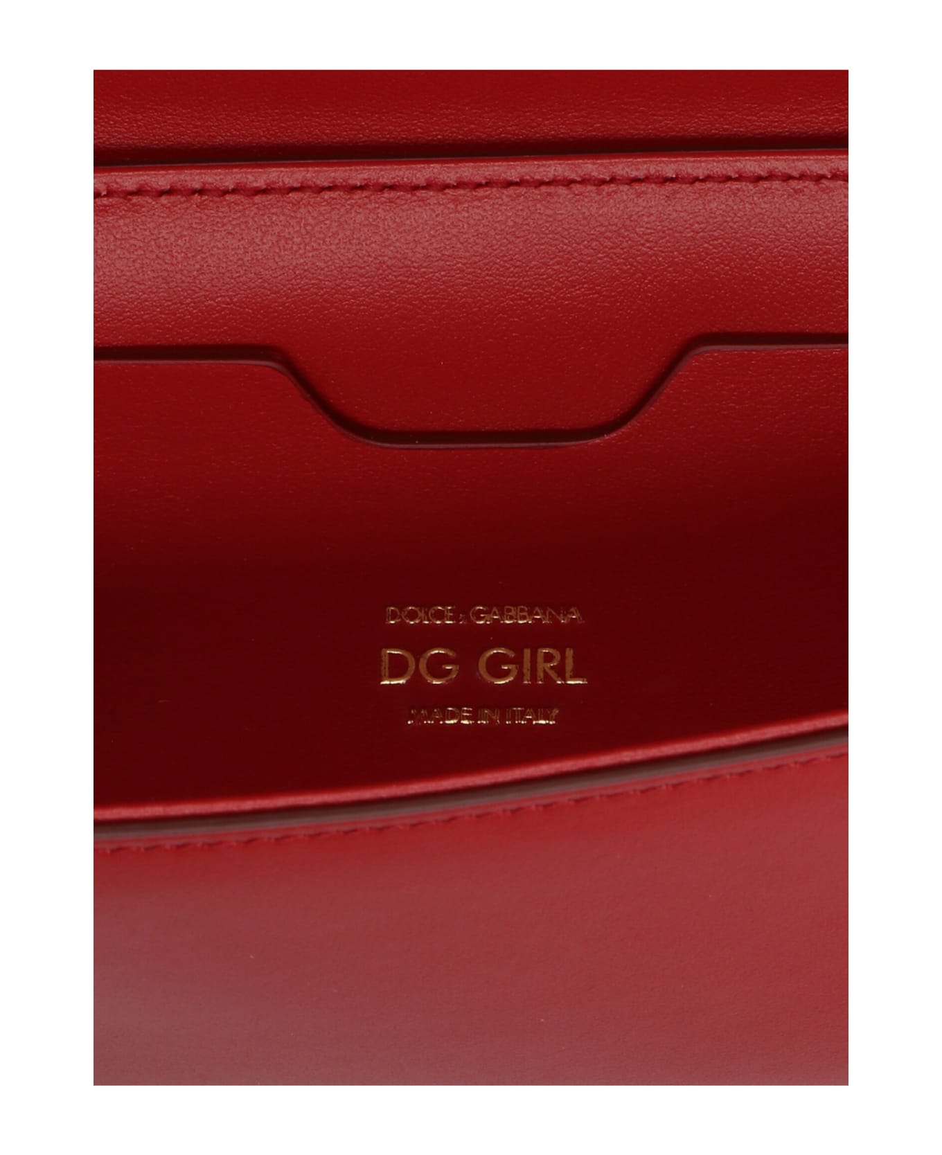 Dolce & Gabbana 'dg Girl Mini Crossbody Bag - Red