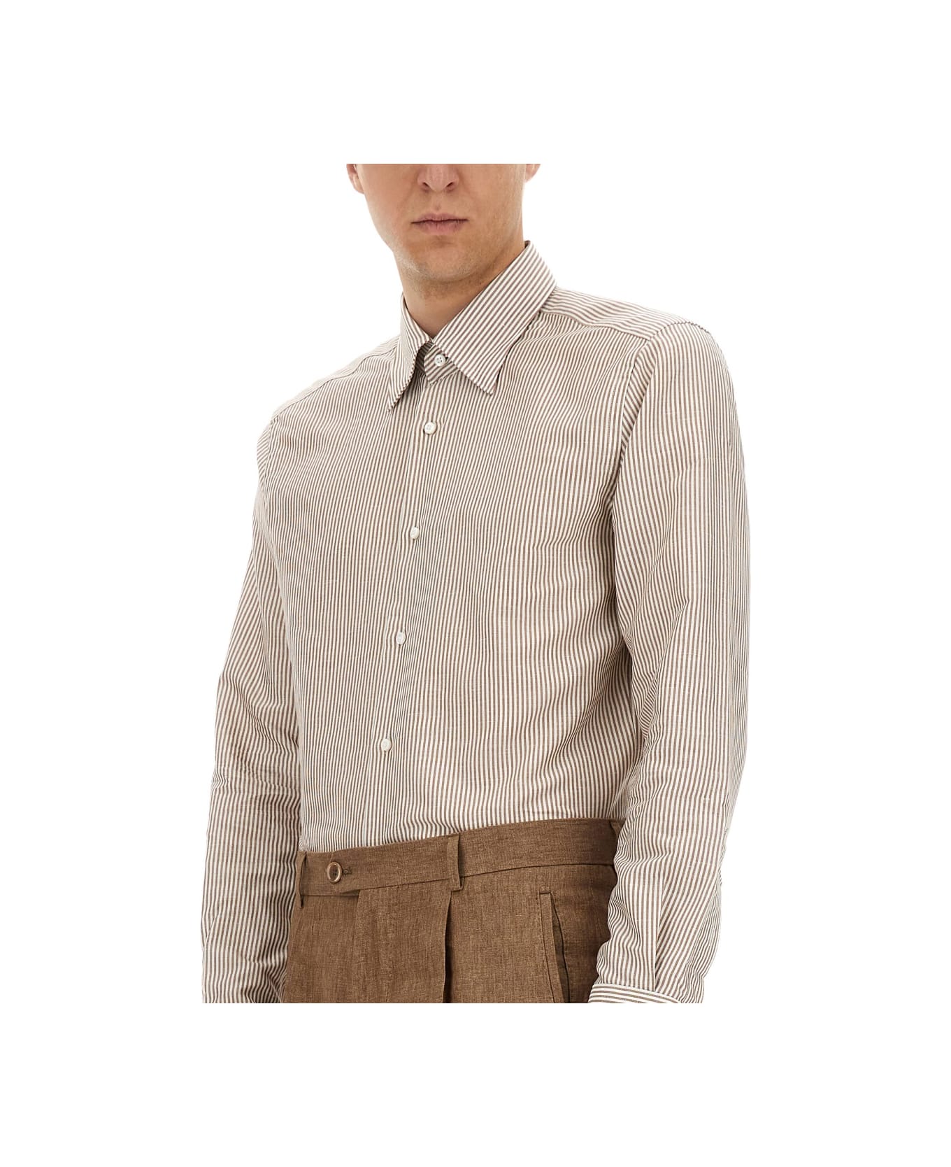 Hugo Boss Shirt "l-hays-hbd-c1-251" - BEIGE