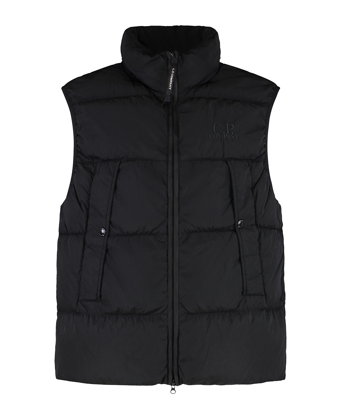 C.P. Company Full Zip Down Vest - green