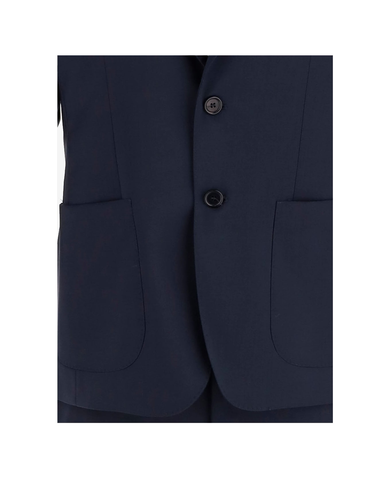 Brian Dales Wool Suit - Black