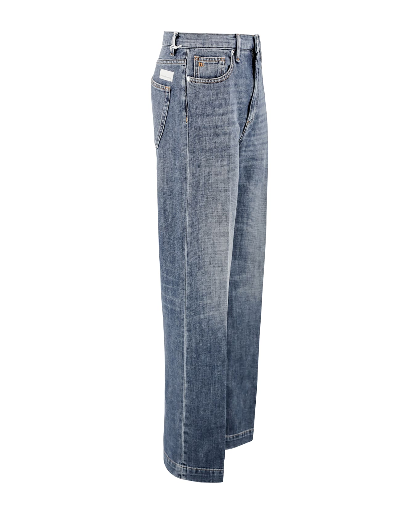 Nine in the Morning Wide-leg Denim - Denim