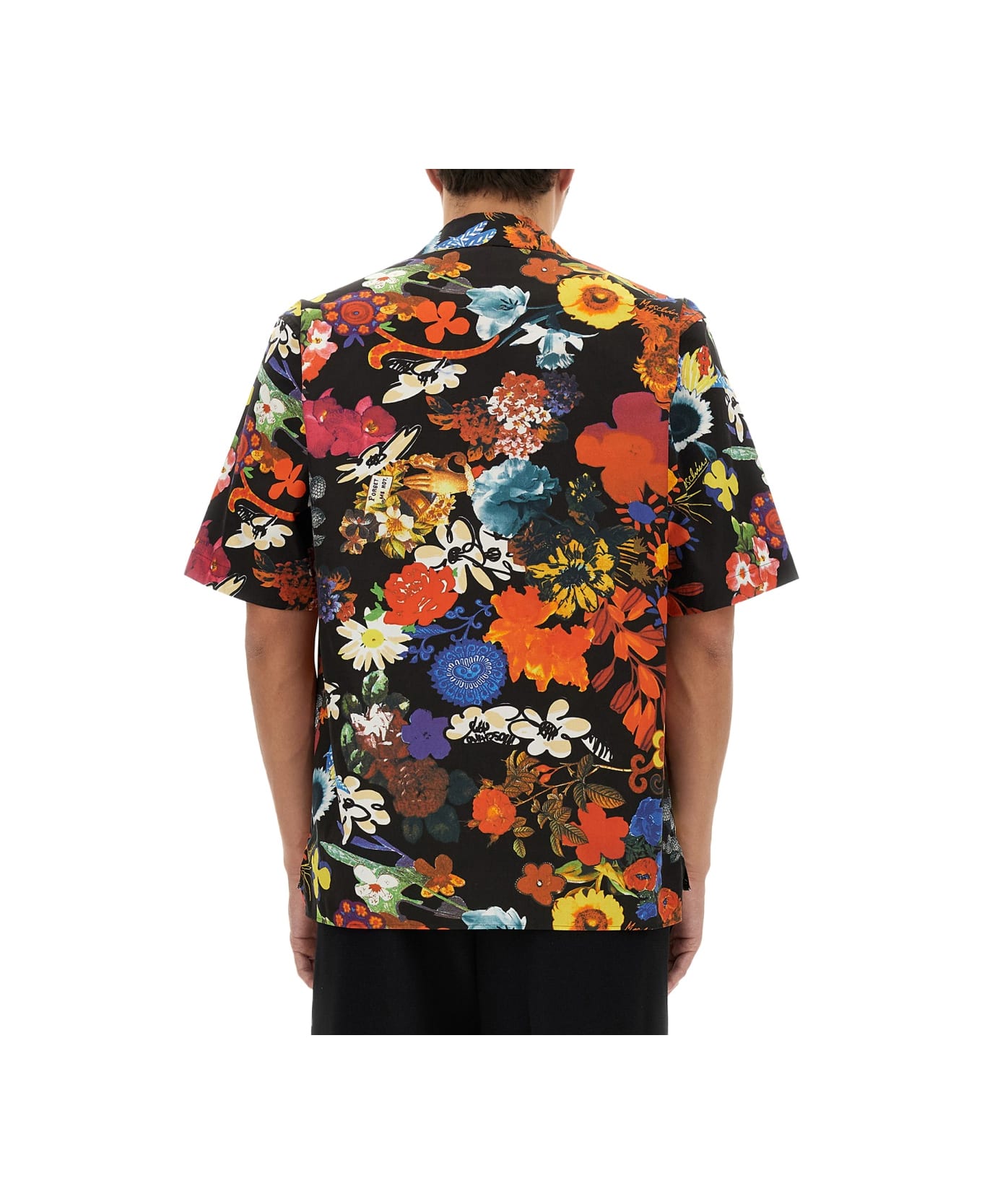 Moschino Shirt With Floral Pattern - MULTICOLOUR シャツ