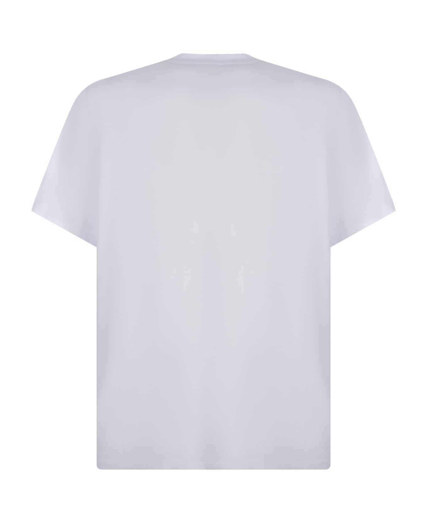 MSGM T-shirt Msgm In Cotone - Bianco