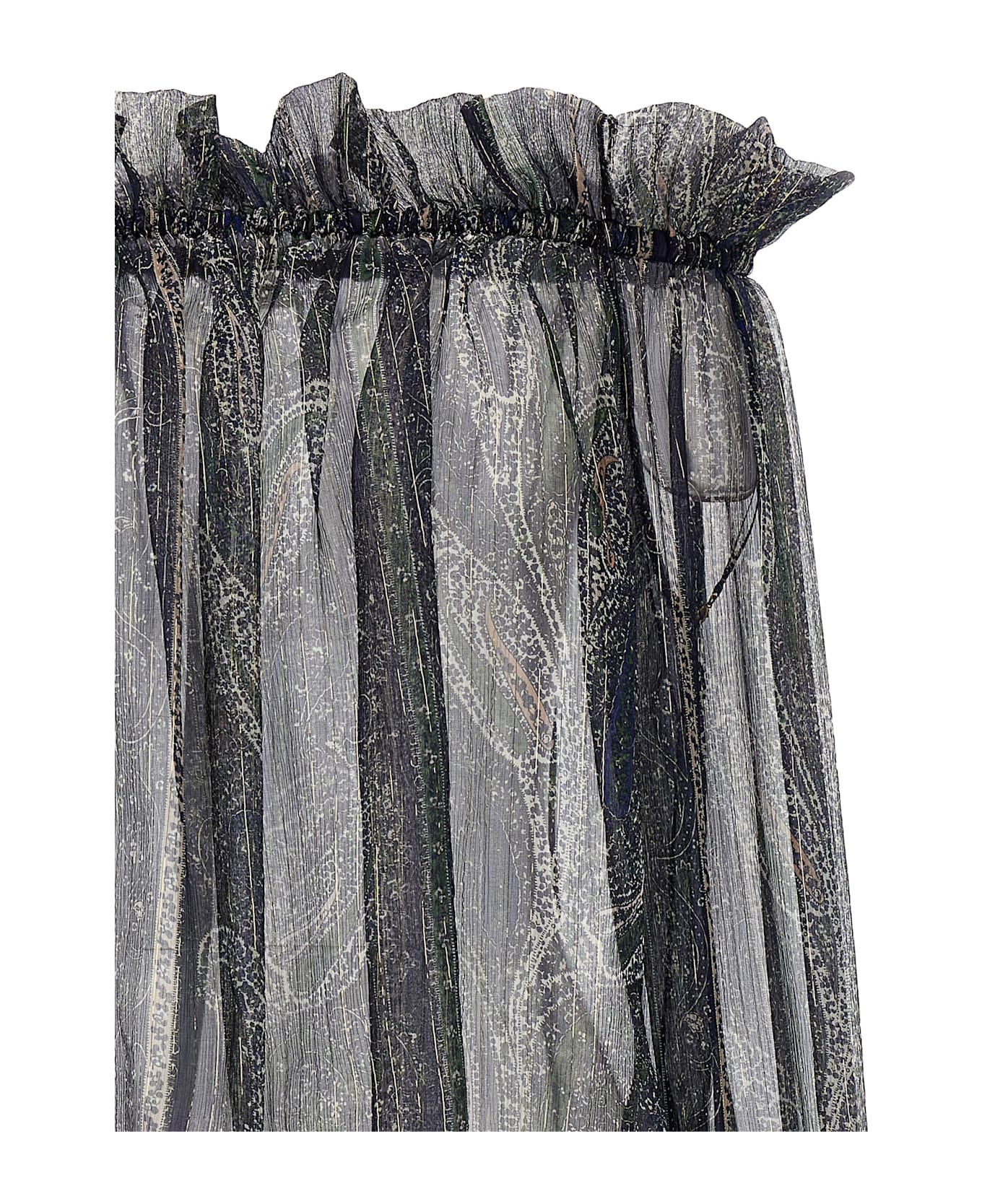 Saint Laurent Lurex Blouse - INDIGO