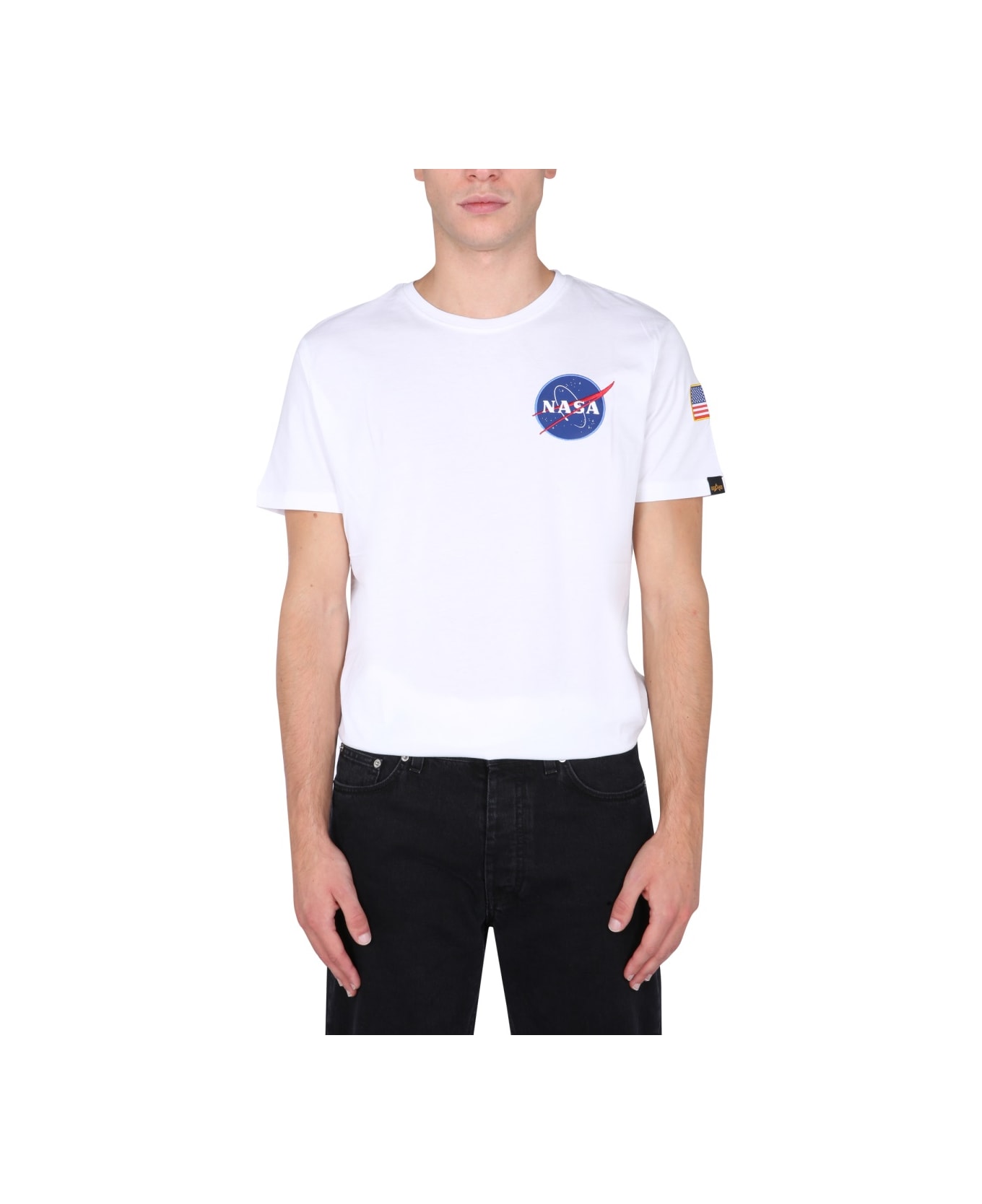 Alpha Industries "space Shuttle" T-shirt - WHITE