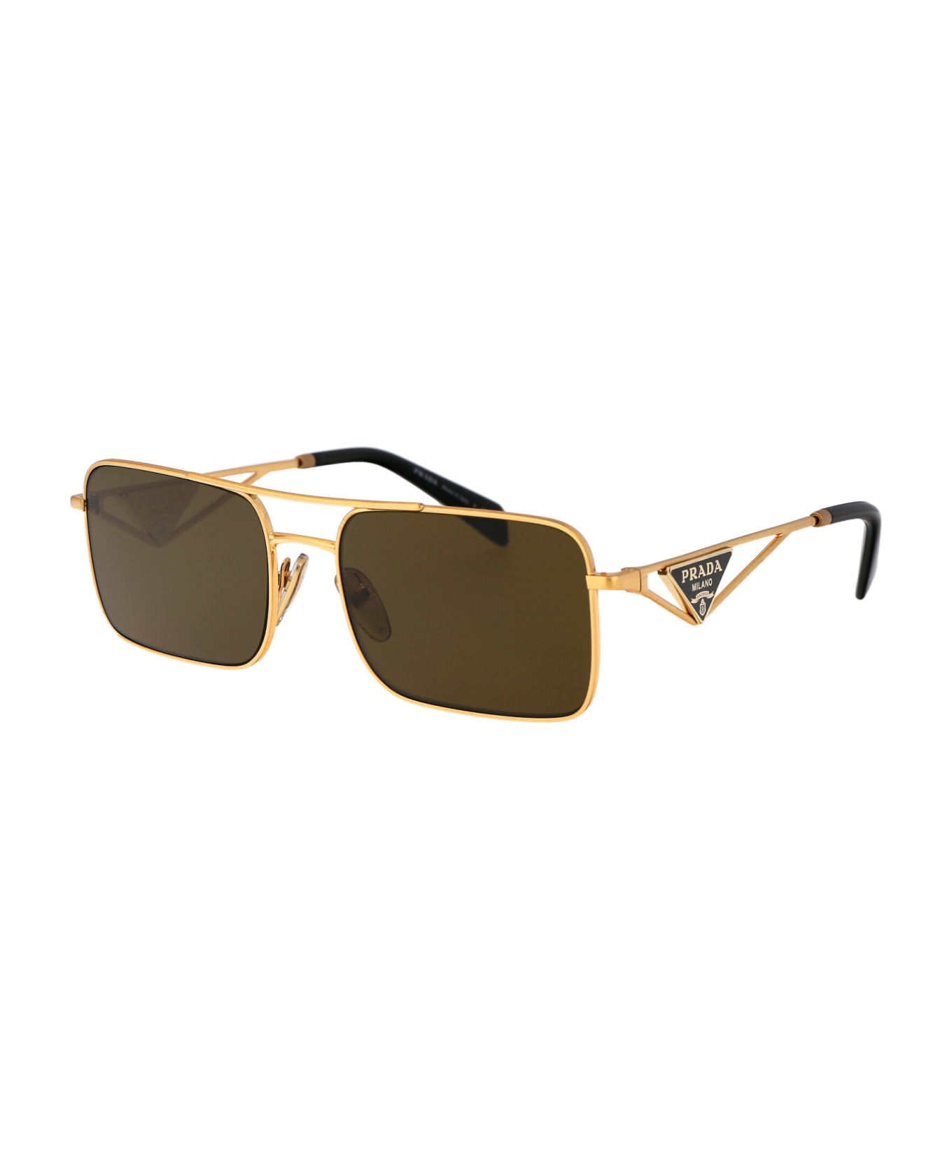 Prada Eyewear 0pr A52s Sunglasses - 15N01T Matte Gold