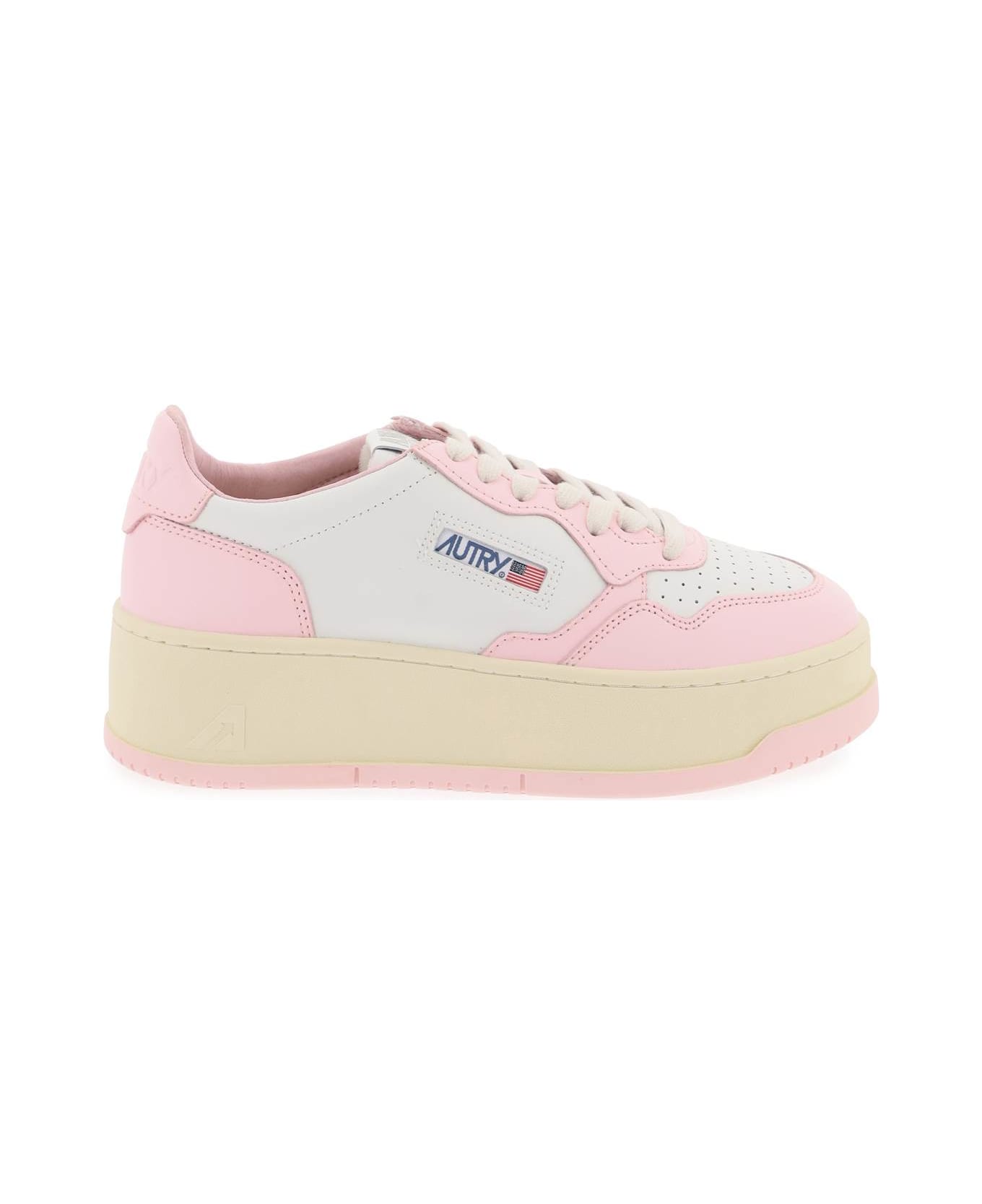 Autry Medalist Low Sneakers - Rosa ウェッジシューズ