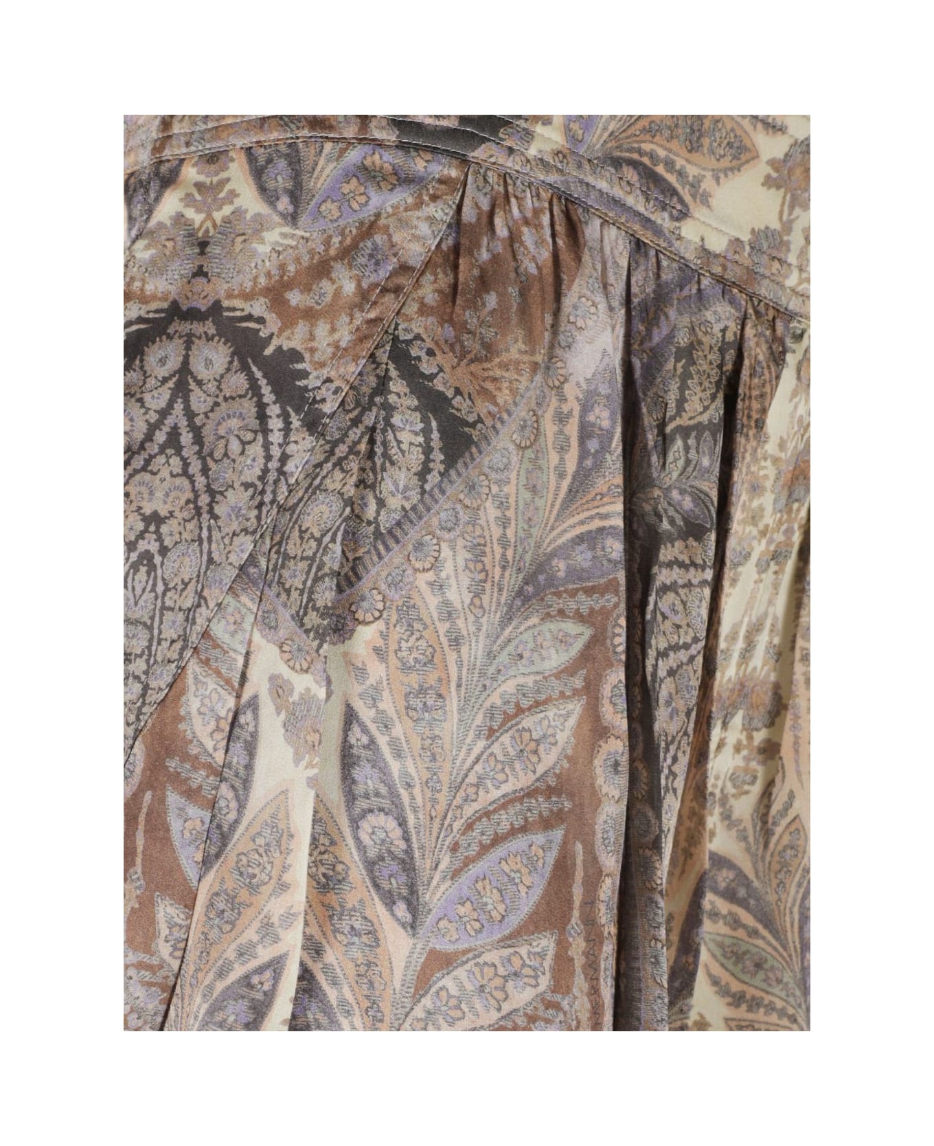 Zimmermann Paisley Print Trousers - Beige