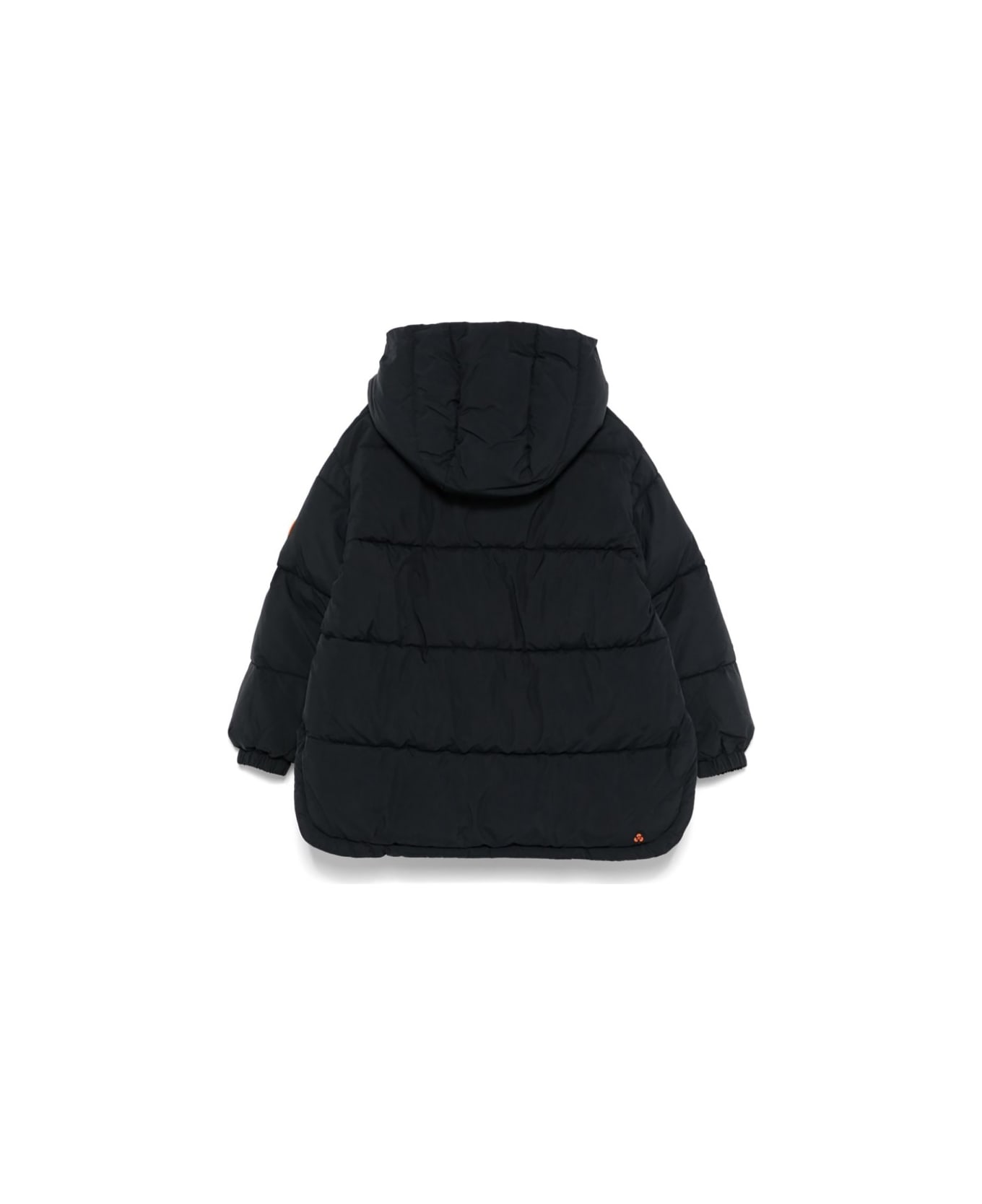 Save the Duck Hooded Coat - BLACK