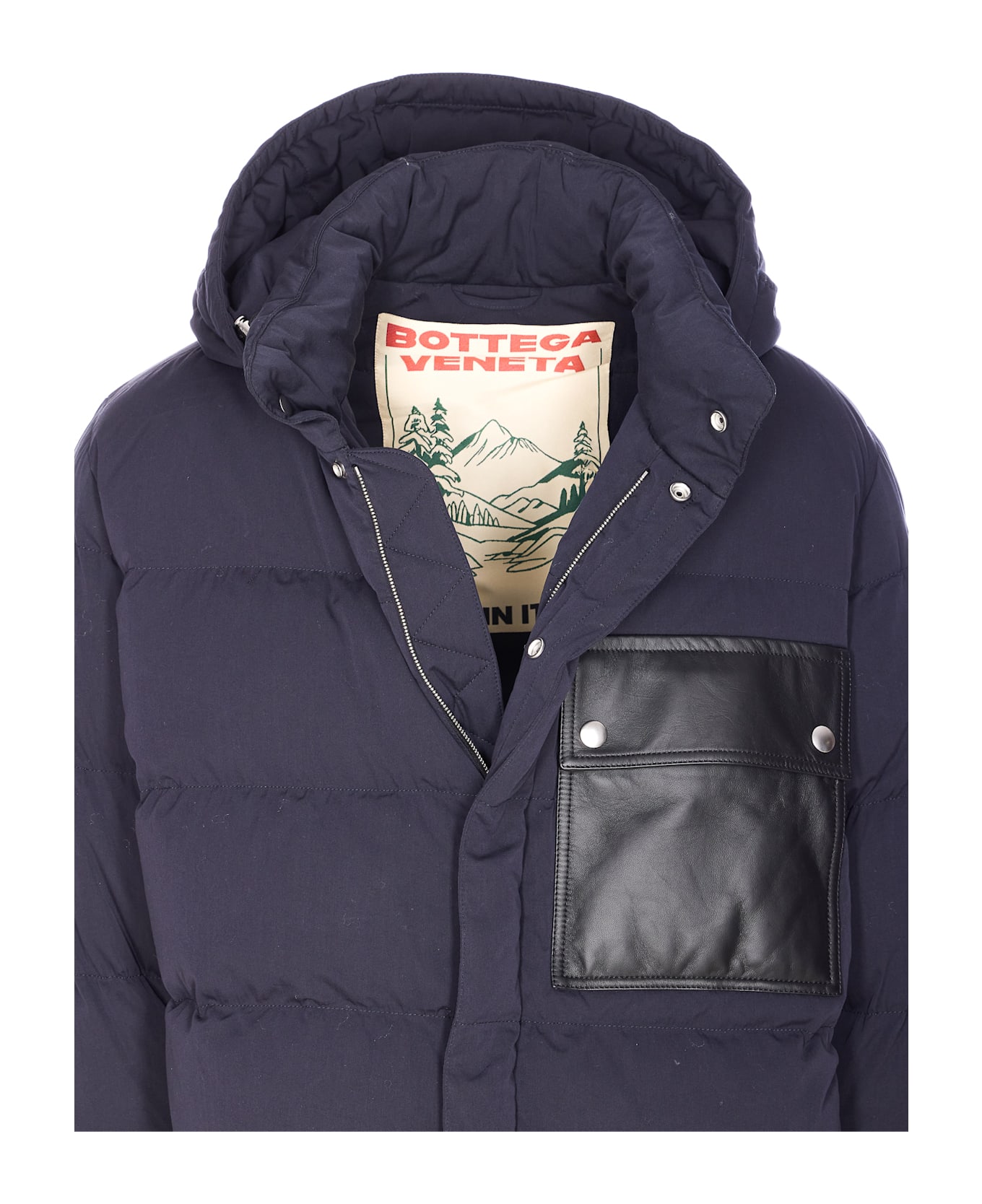 Bottega Veneta Down Jacket - Blue