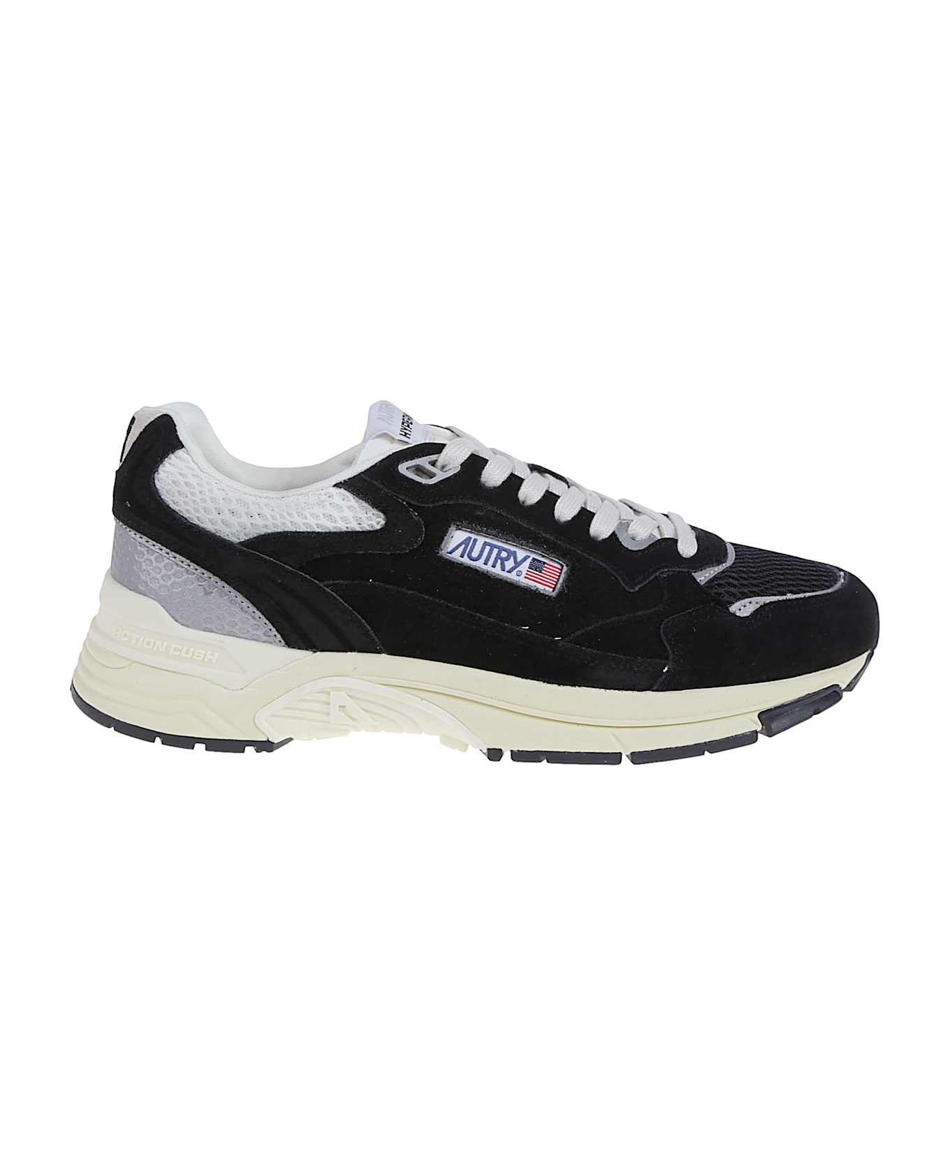 Autry Hyperway Low Sneakers - Black/silver
