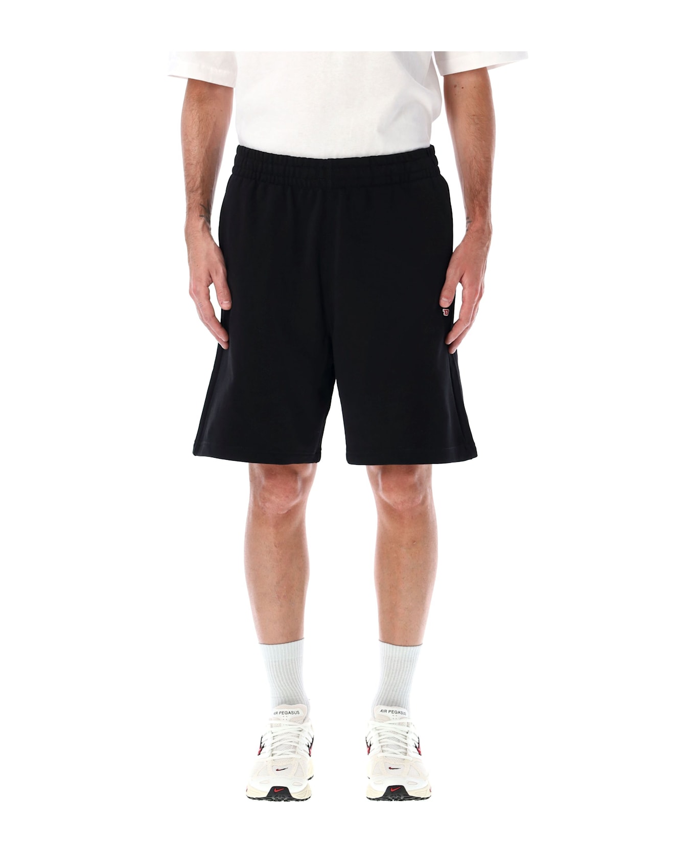 Diesel P-bisc-d Sweatshorts - BLACK