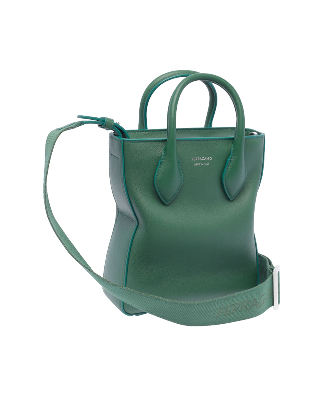 Ferragamo Small Tote Bag - Green