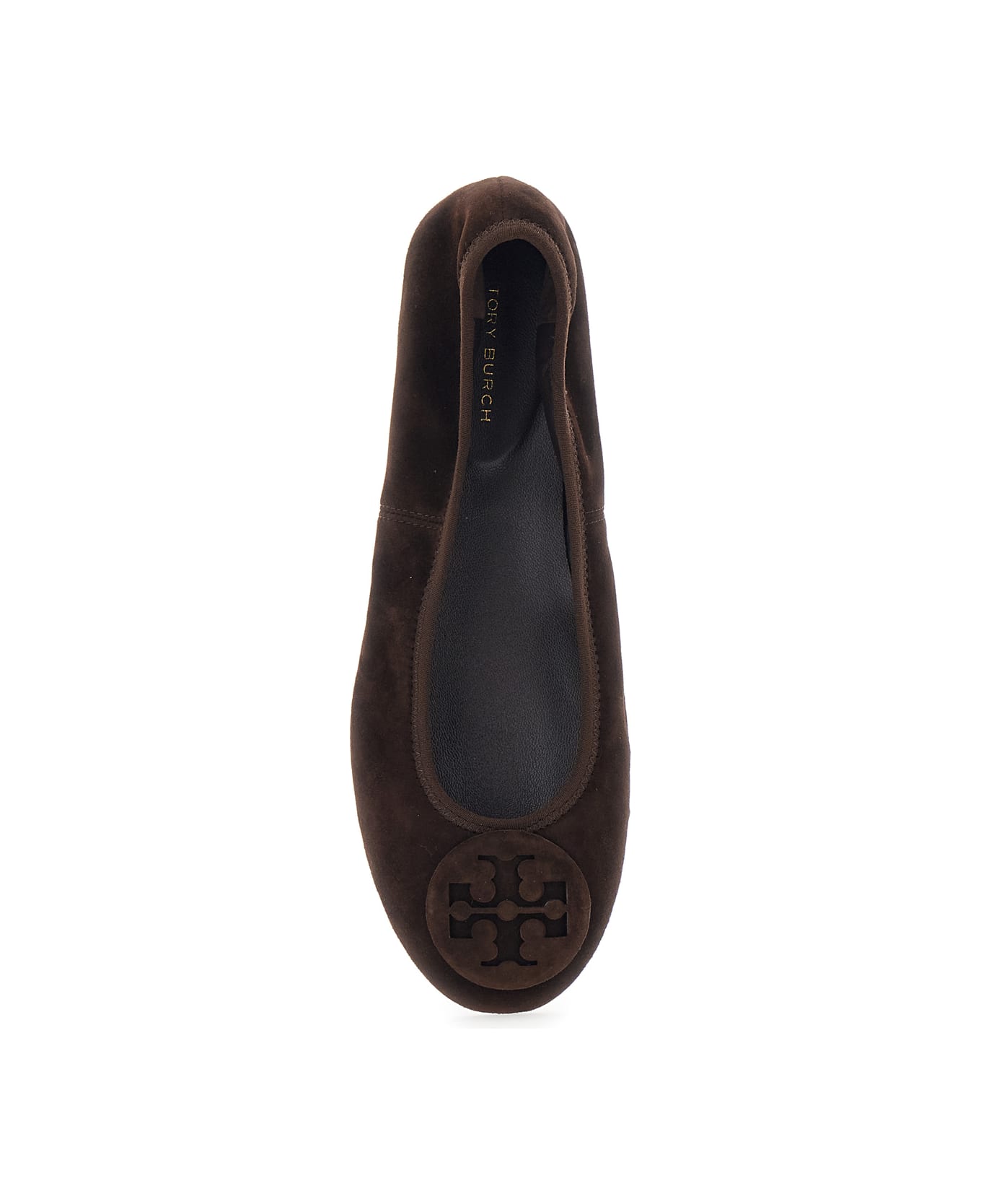 Tory Burch Minnie Travel Ballet - Brown