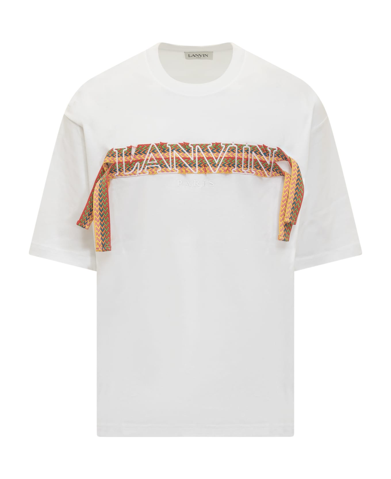 Lanvin T-shirt With Logo - OPTIC WHITE シャツ