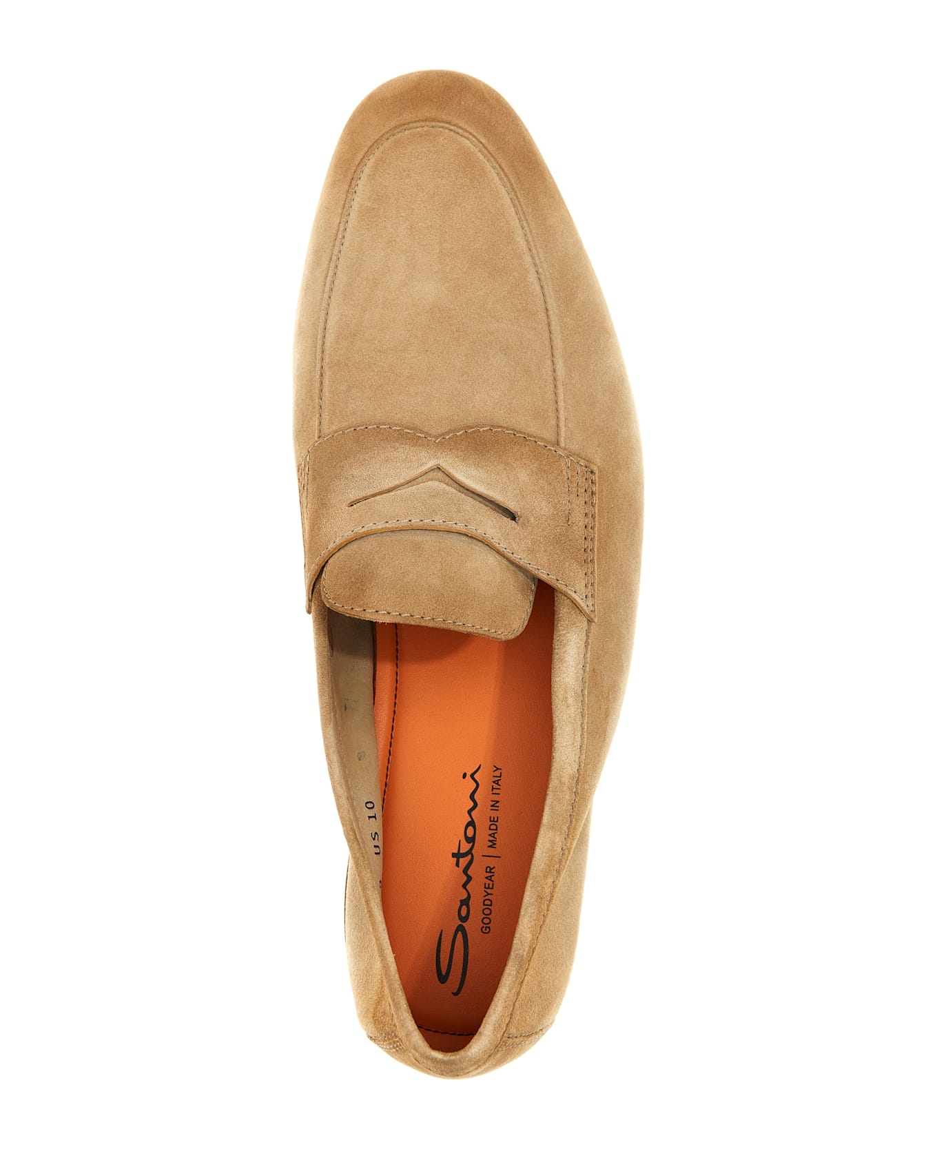 Santoni 'carlo' Loafers - Beige
