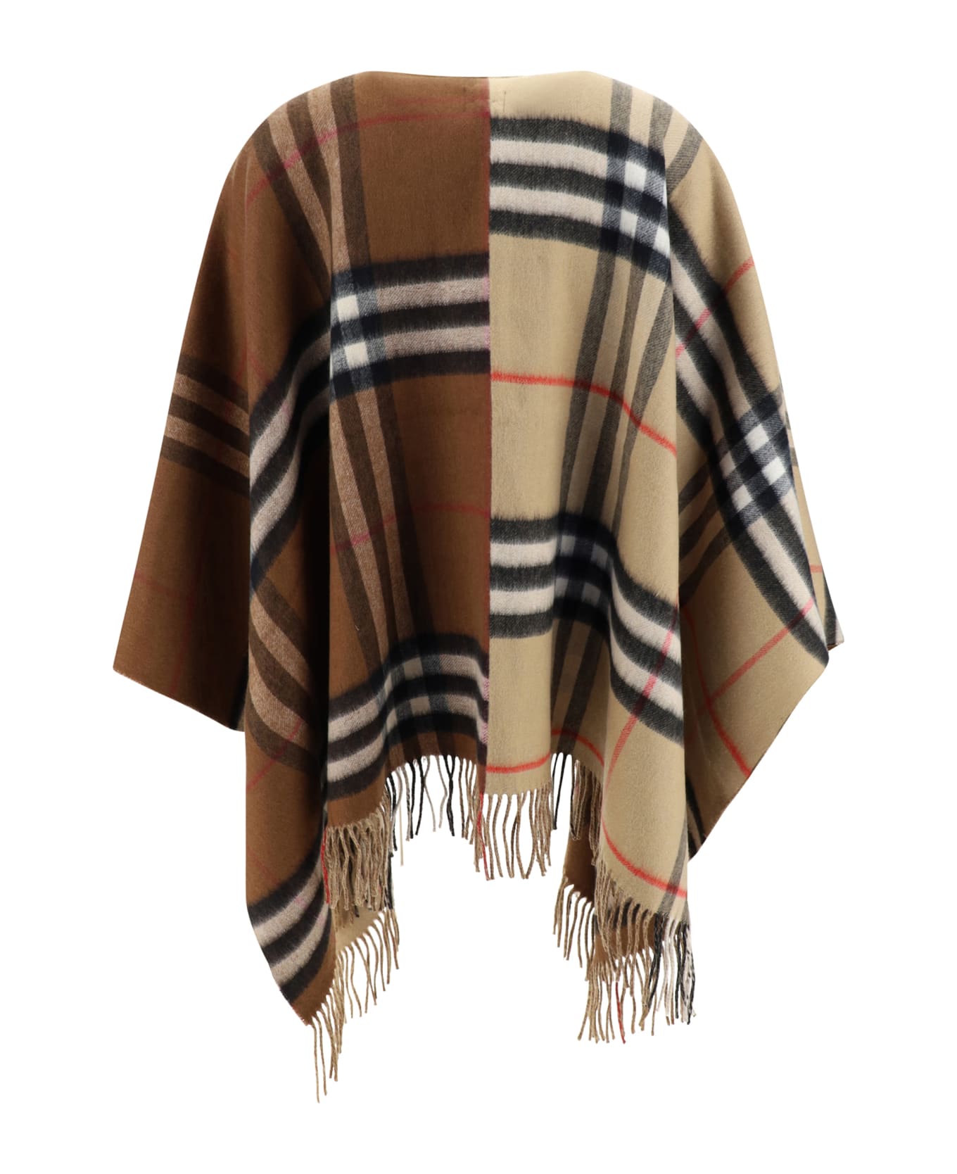 Burberry Cape - Arc Beg/drk Bir Brwn