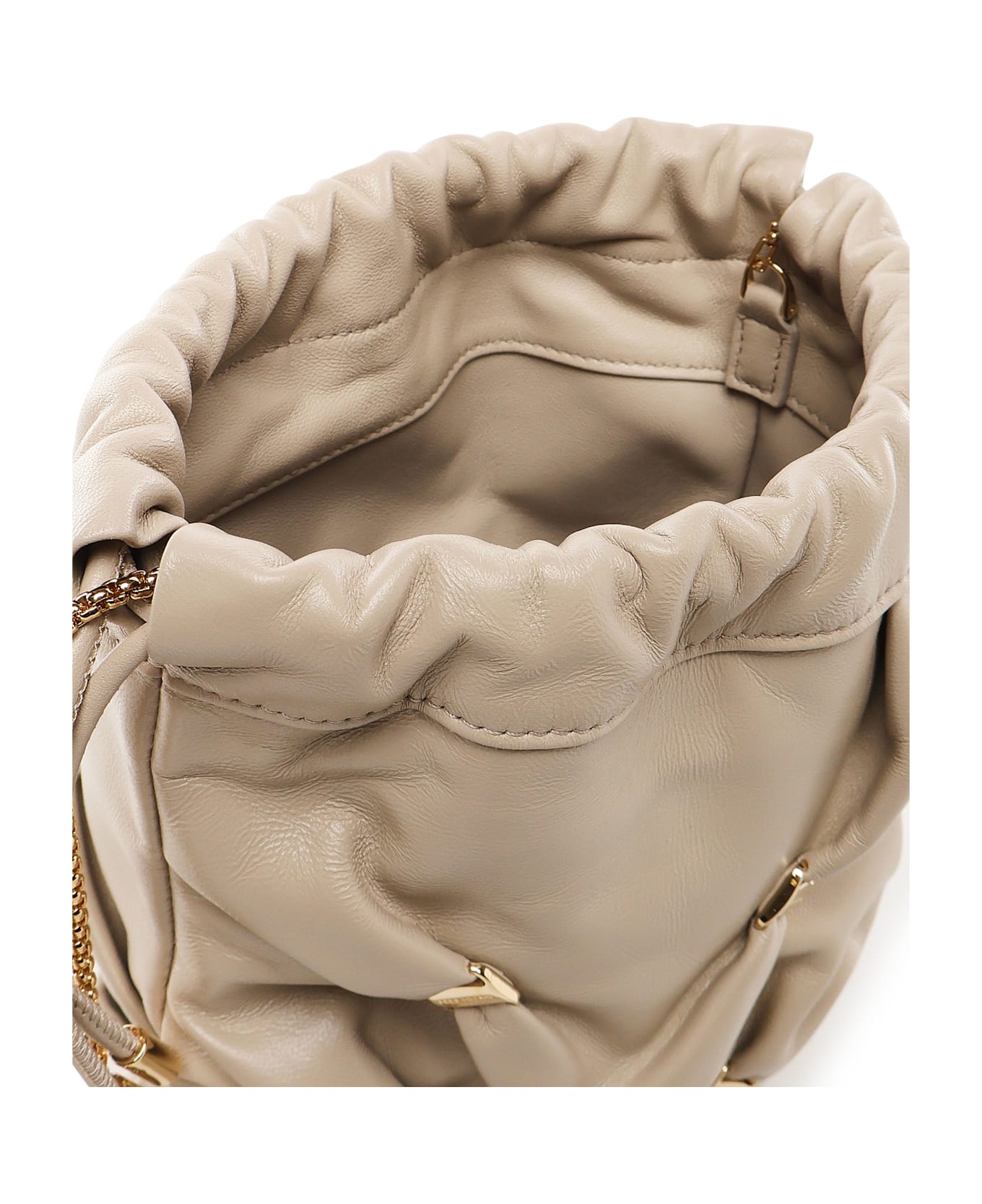 Ferragamo Mini Bucket - Beige