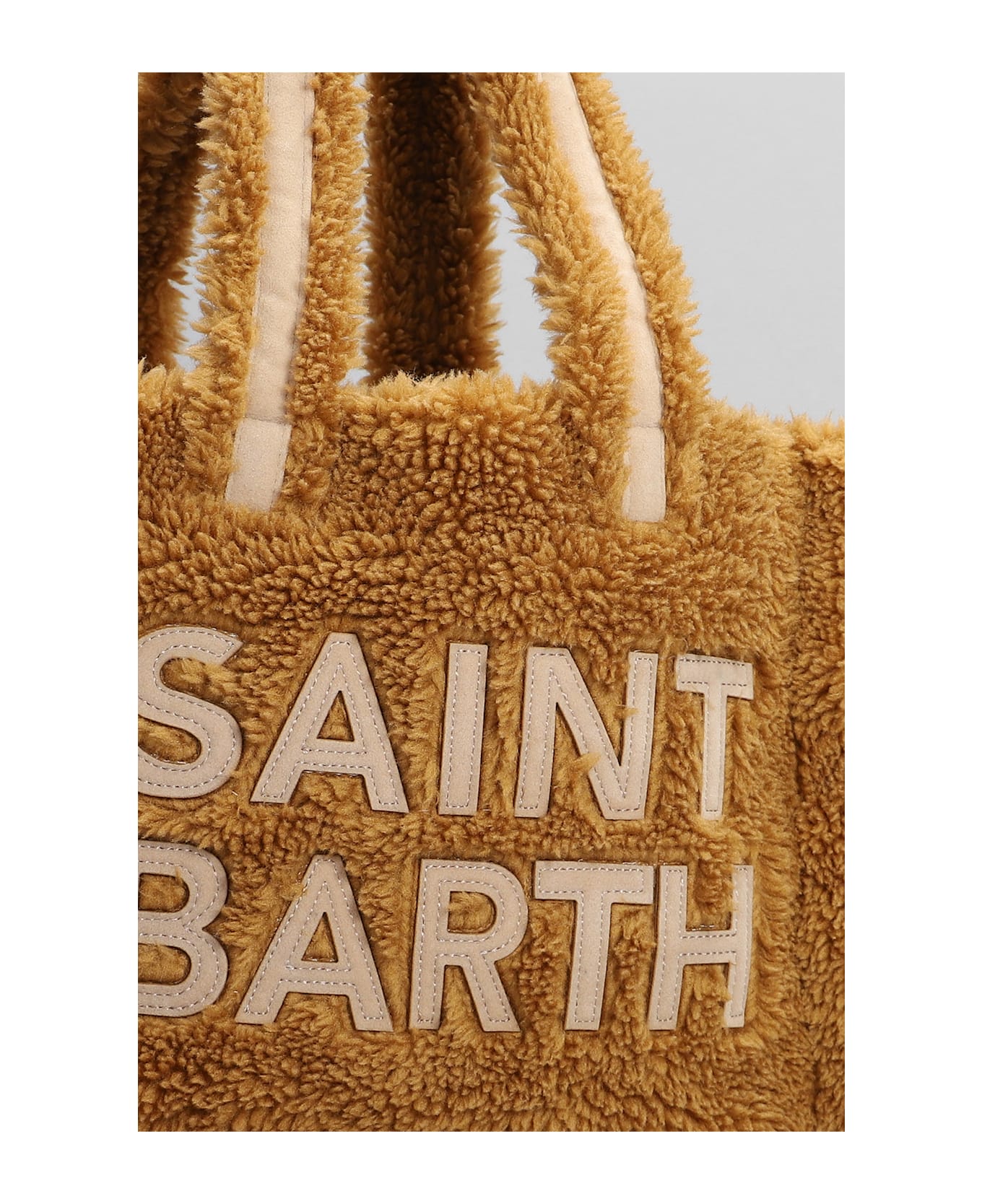 MC2 Saint Barth Soft Gab S Tote In Brown Polyester - brown