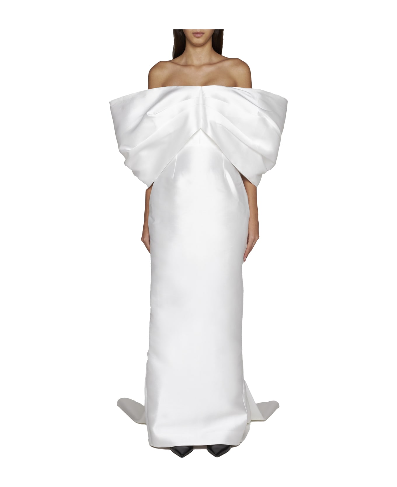 Solace London Dress - Cream ワンピース＆ドレス