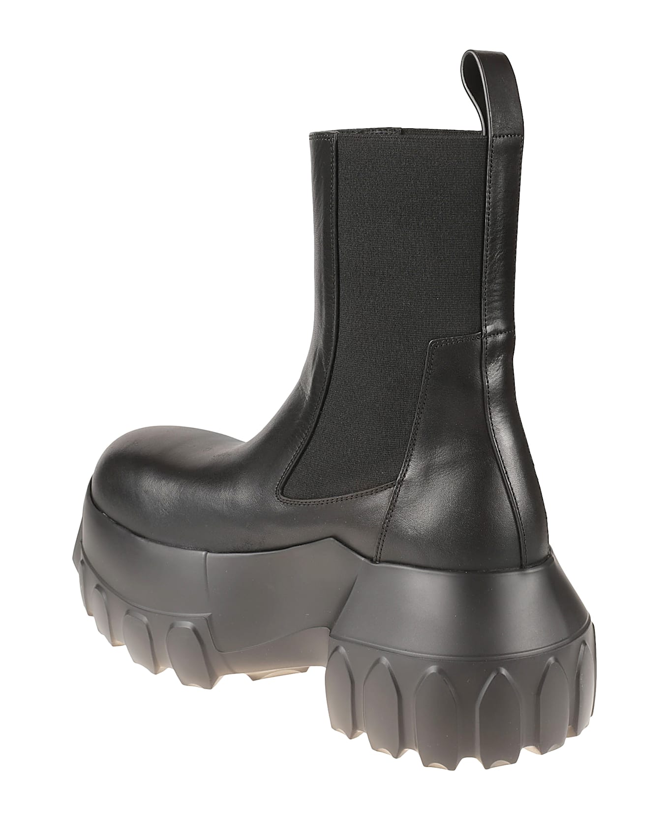 Rick Owens Beatle Mega Tractor Boots - Black