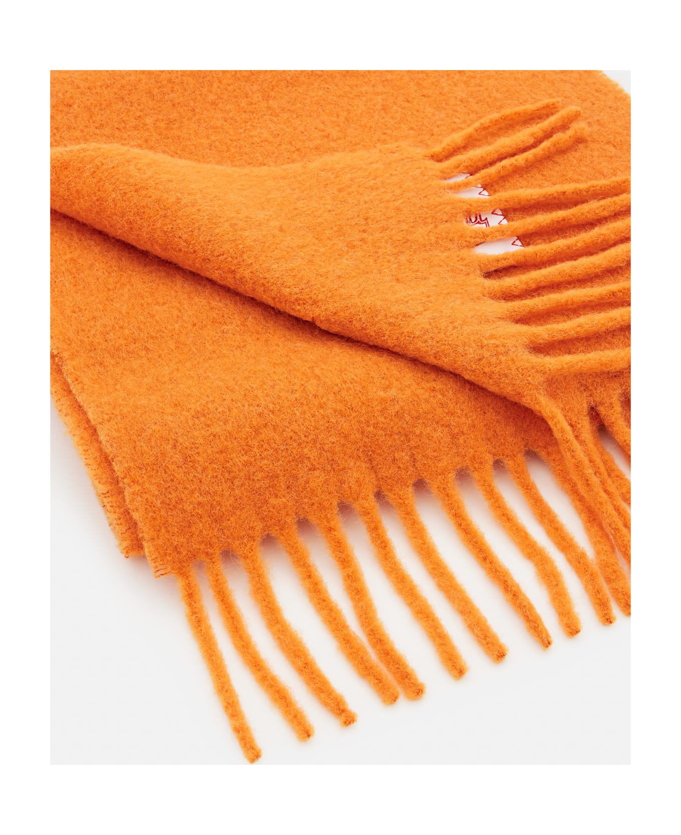Marni Wool Scarf - Orange