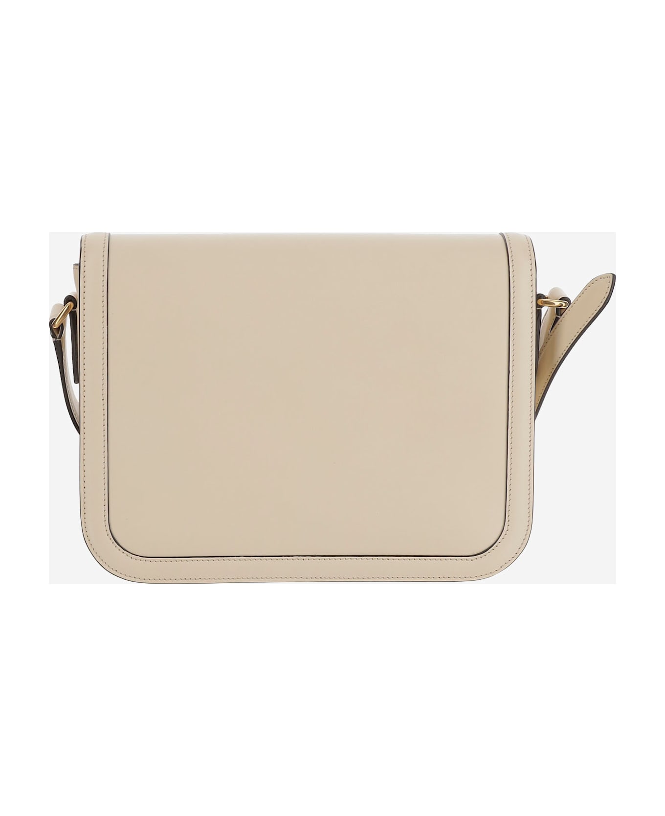 Valentino Garavani 9to5 Calfskin Shoulder Bag - Ivory