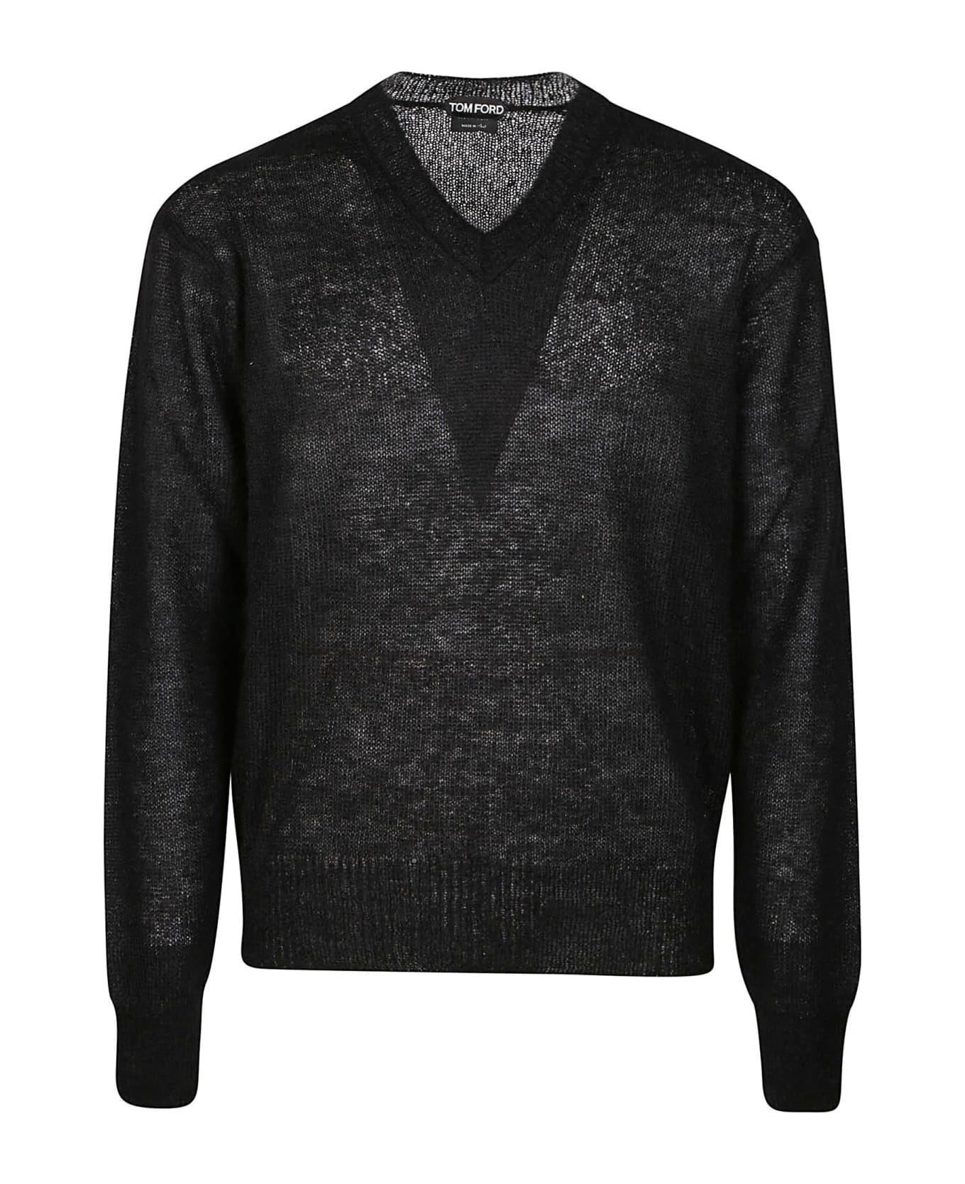 Tom Ford V-neck Sweater - Black ニットウェア