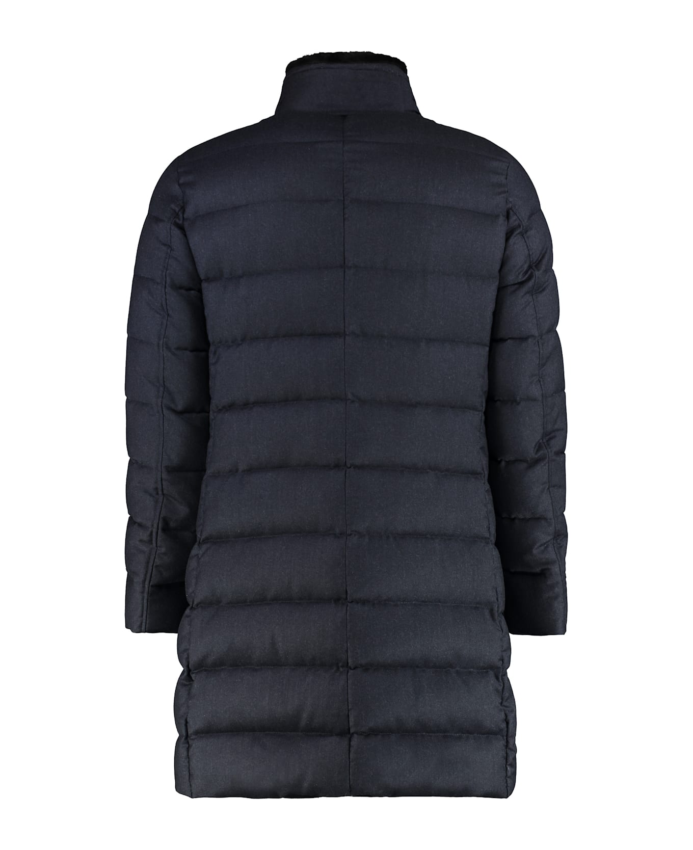 Moorer Nettuno Long Down Jacket - blue