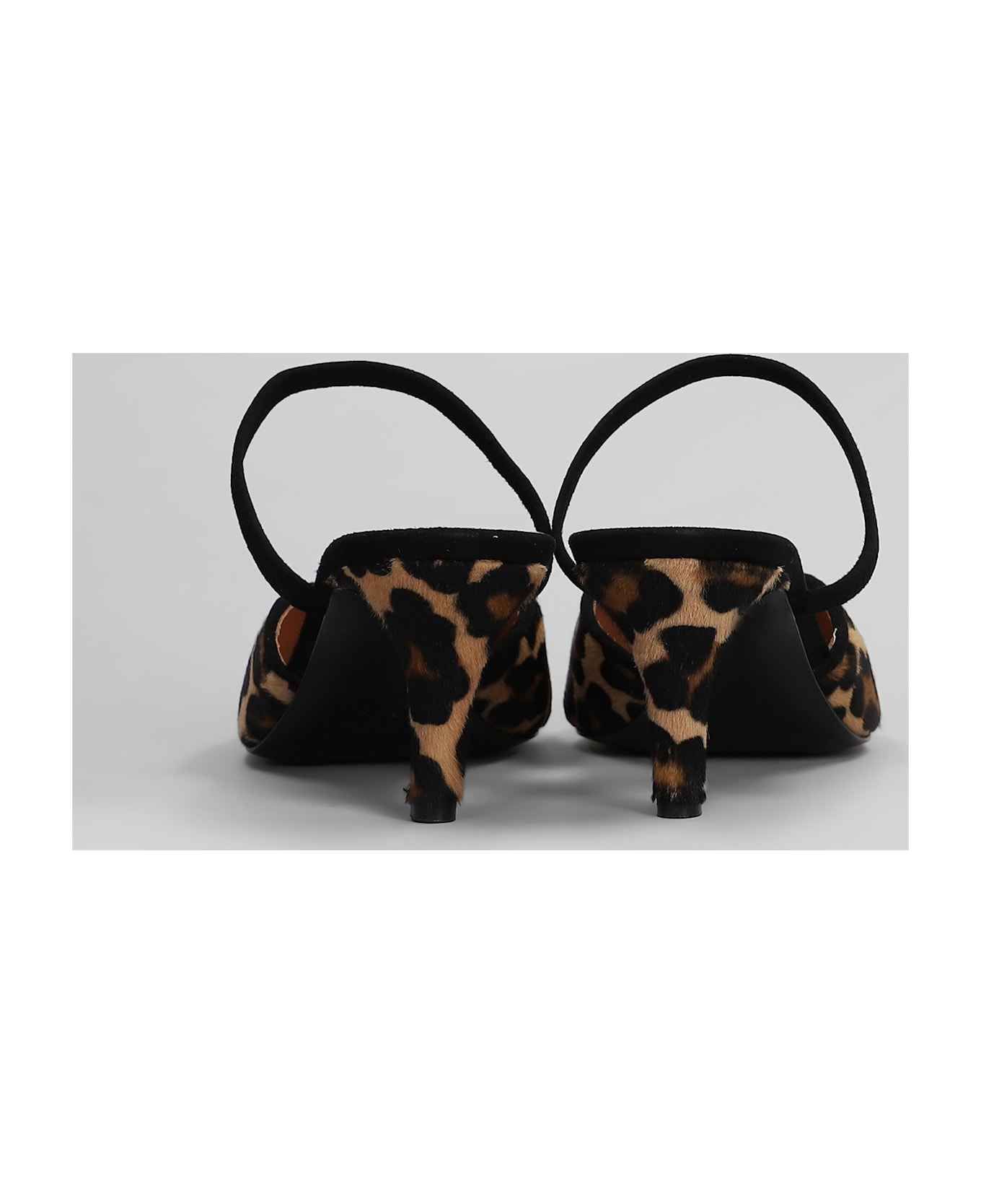 Via Roma 15 Pumps In Animalier Pony Skin - Animalier