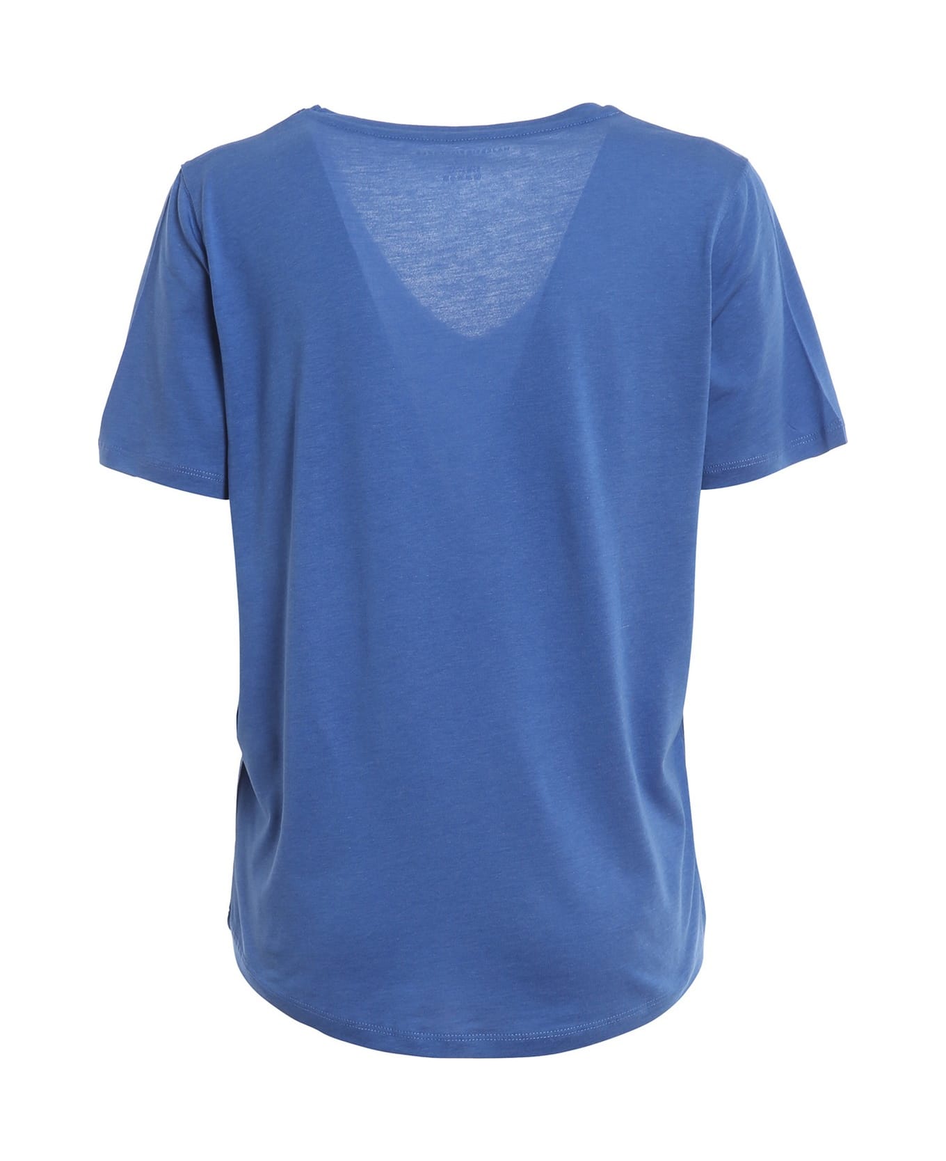 Majestic Filatures Majestic T-shirts And Polos Clear Blue - Clear Blue