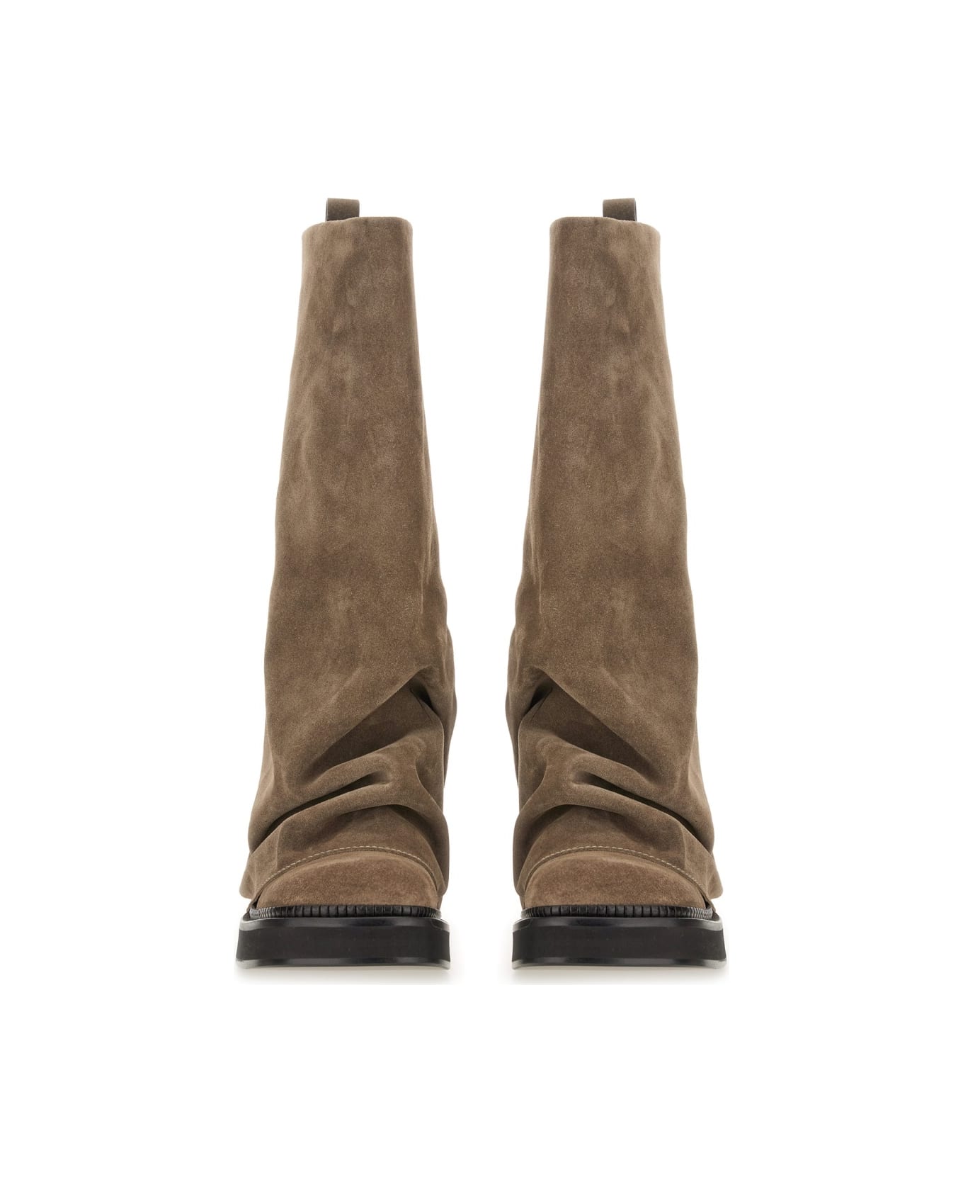 The Attico Combat Boot "robin" - BROWN