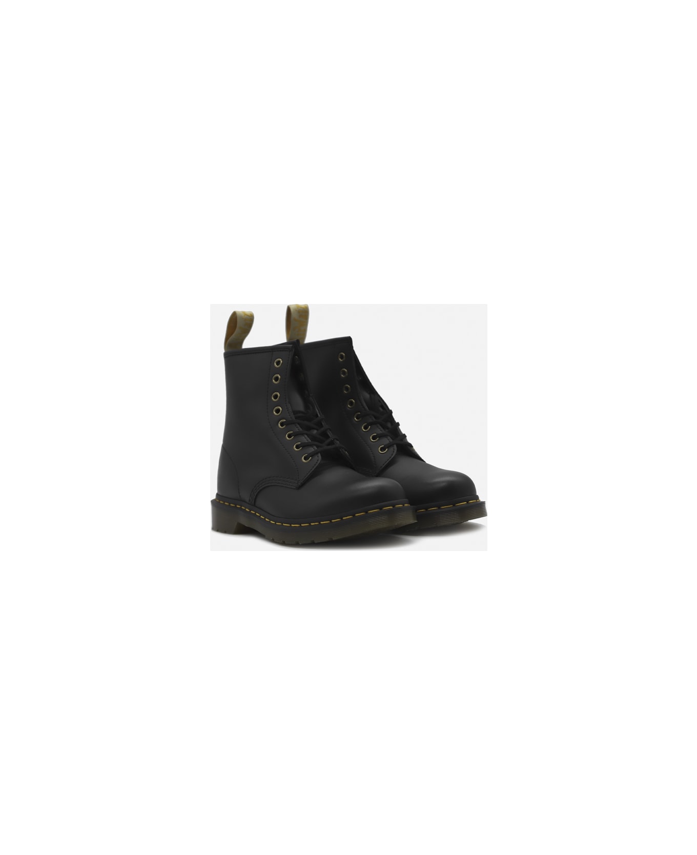 Dr. Martens 1460 Vegan Felix Rub Off Ankle Boots - Black ブーツ