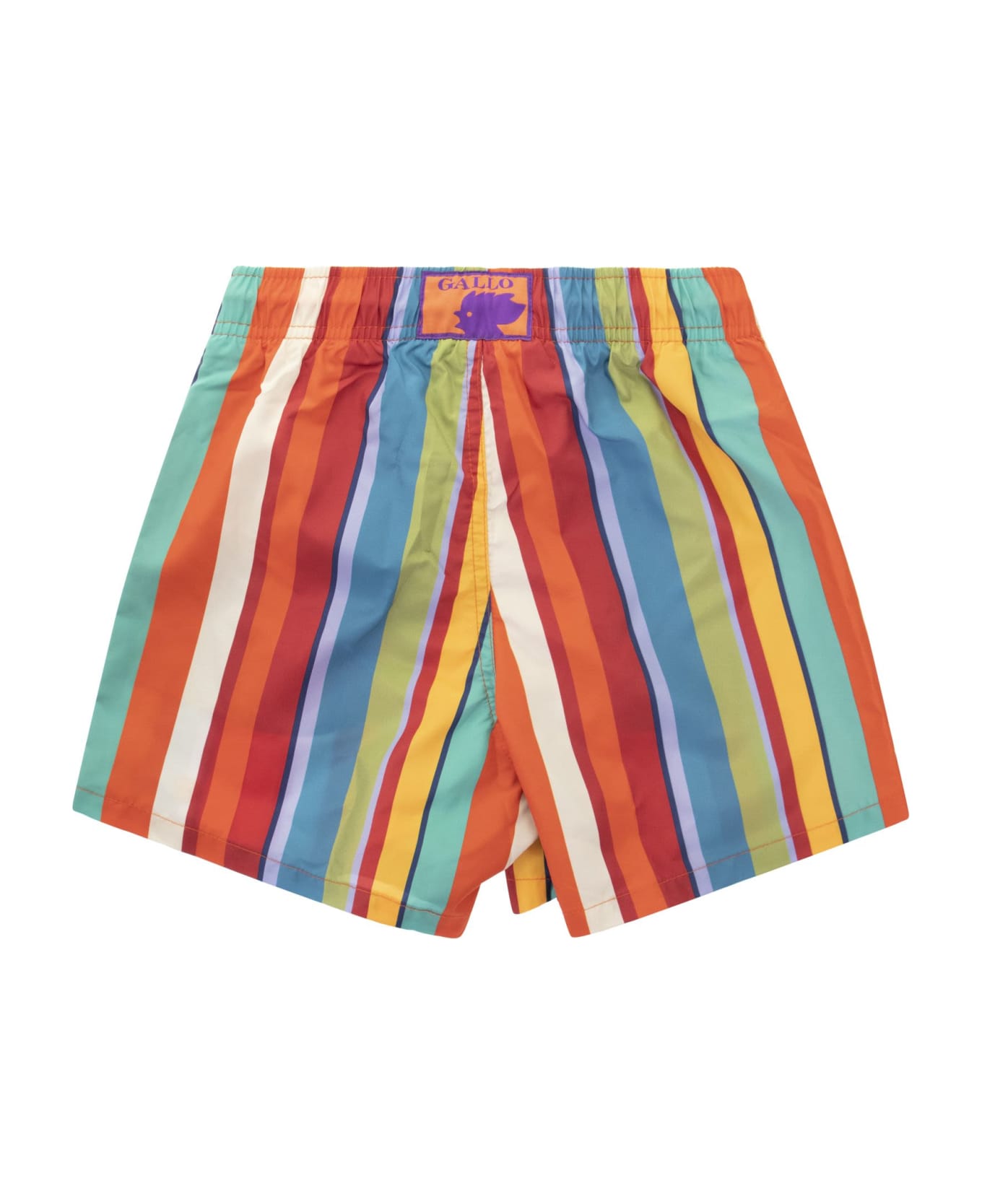 Gallo Striped Beach Boxers - Orange 水着