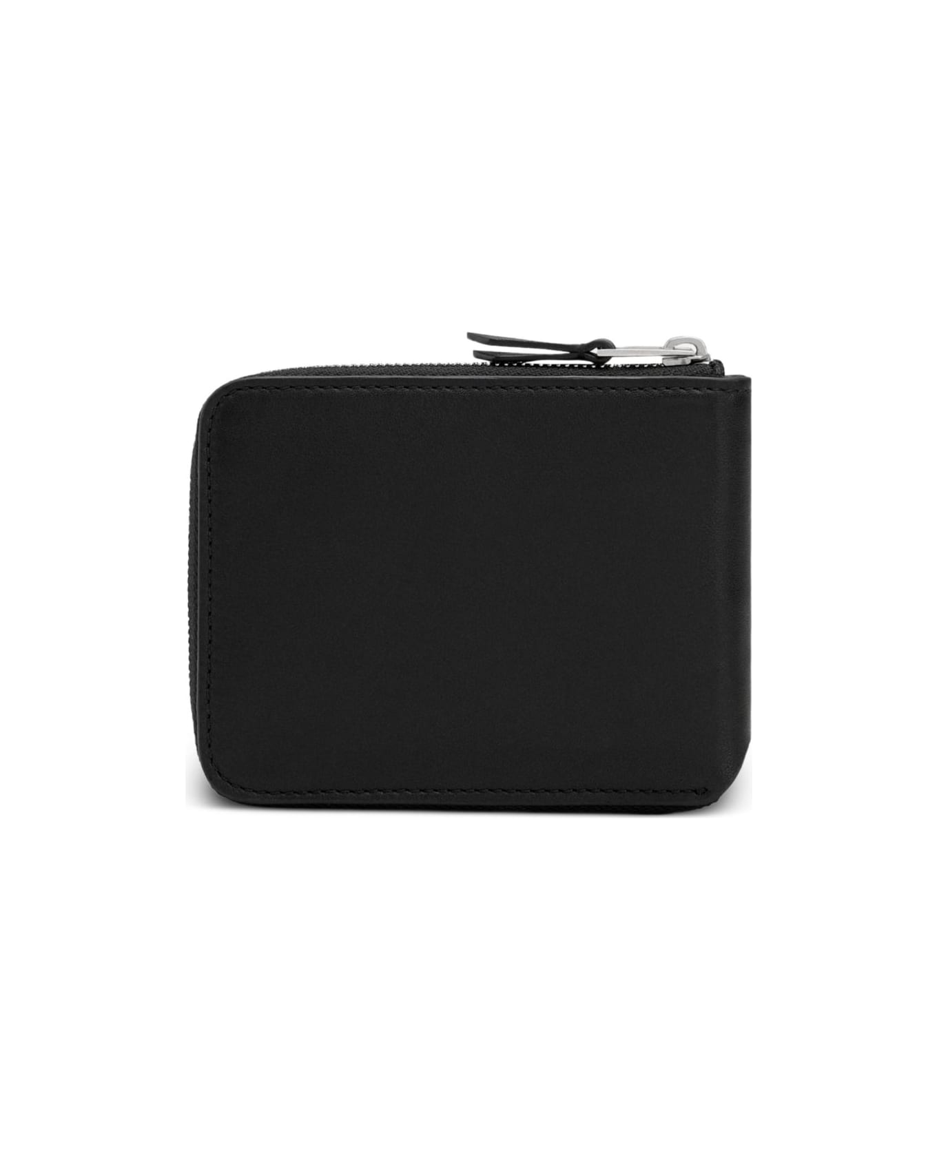 Ami Alexandre Mattiussi Ami Paris Ami De Coeur Wallet - Black
