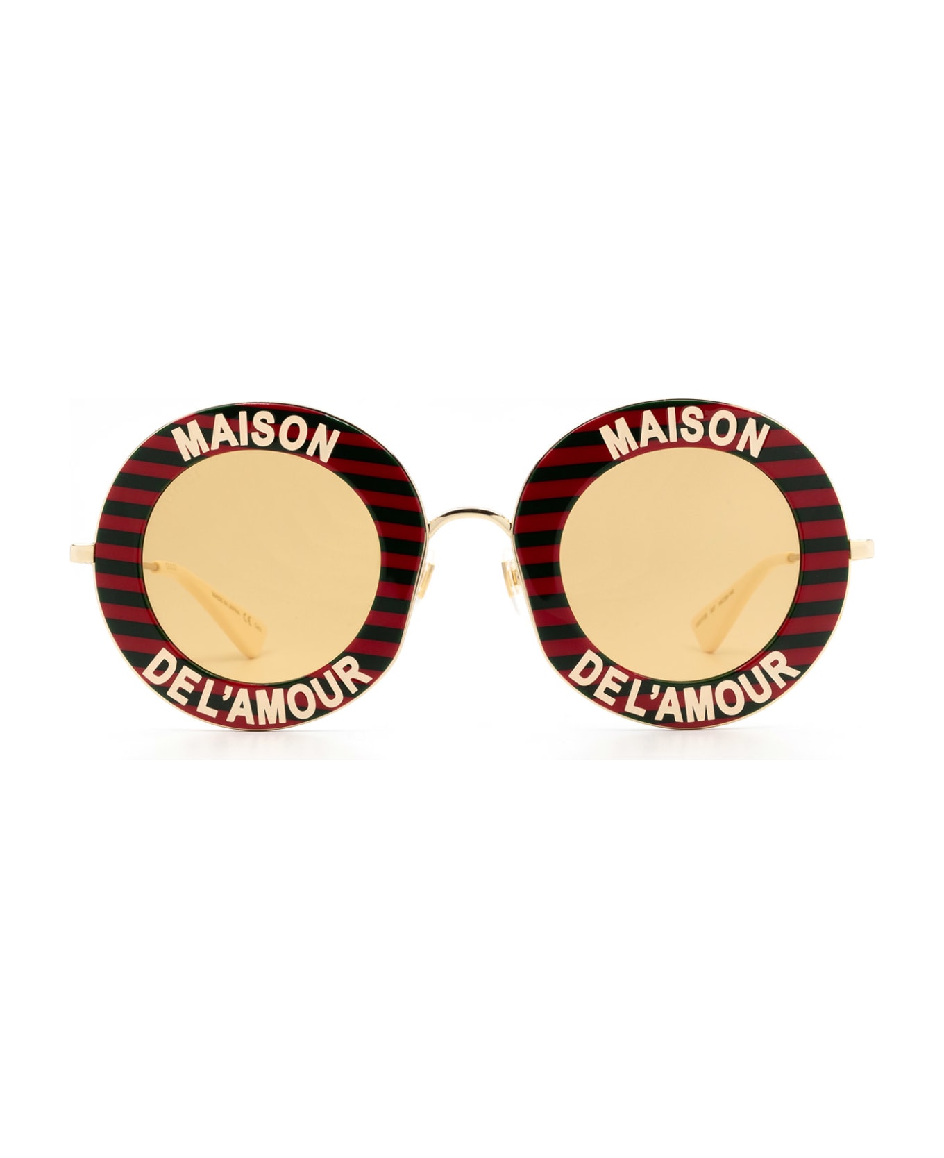 Gucci Eyewear Gg0113s Red Sunglasses - Red