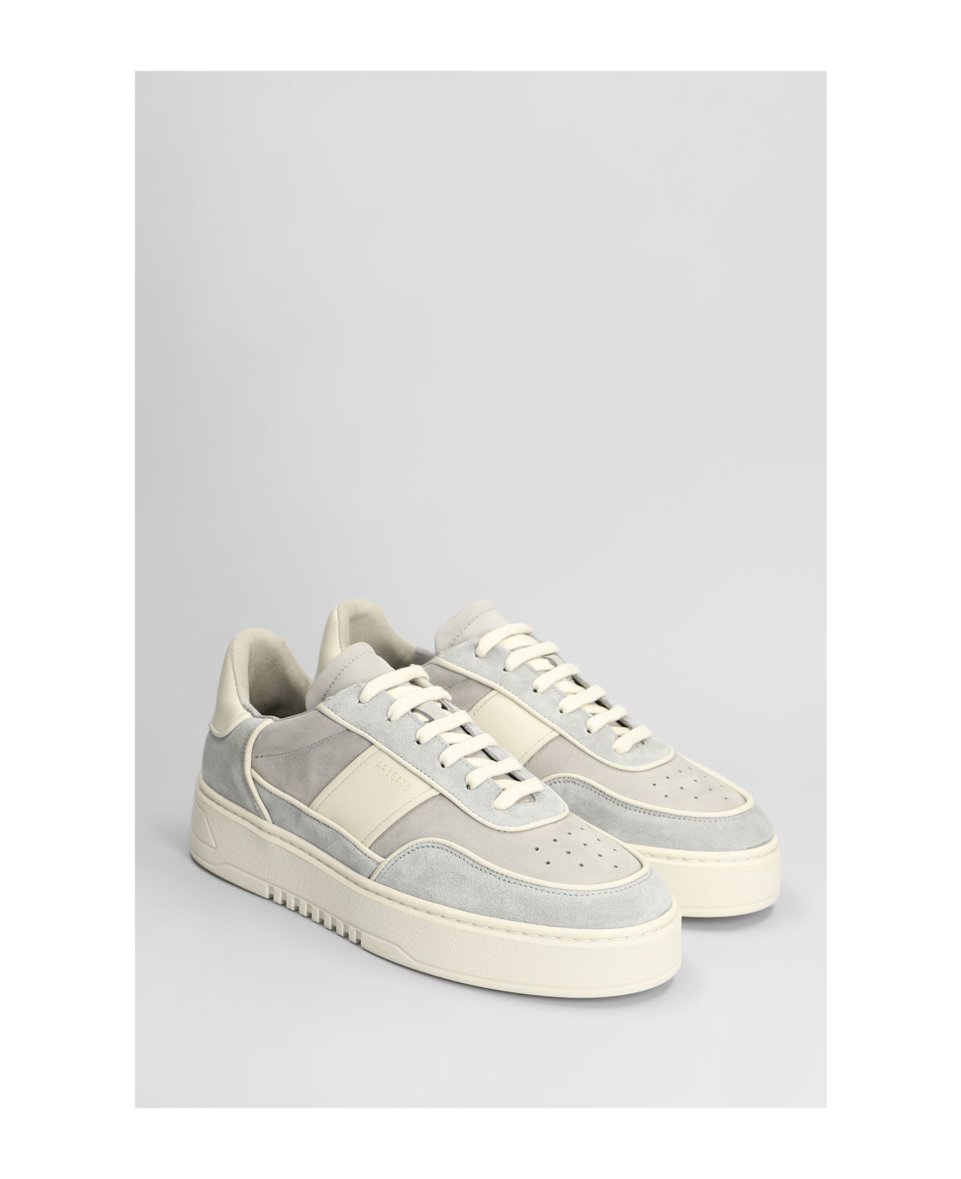 Axel Arigato Orbit Sneakers In Grey Suede - grey