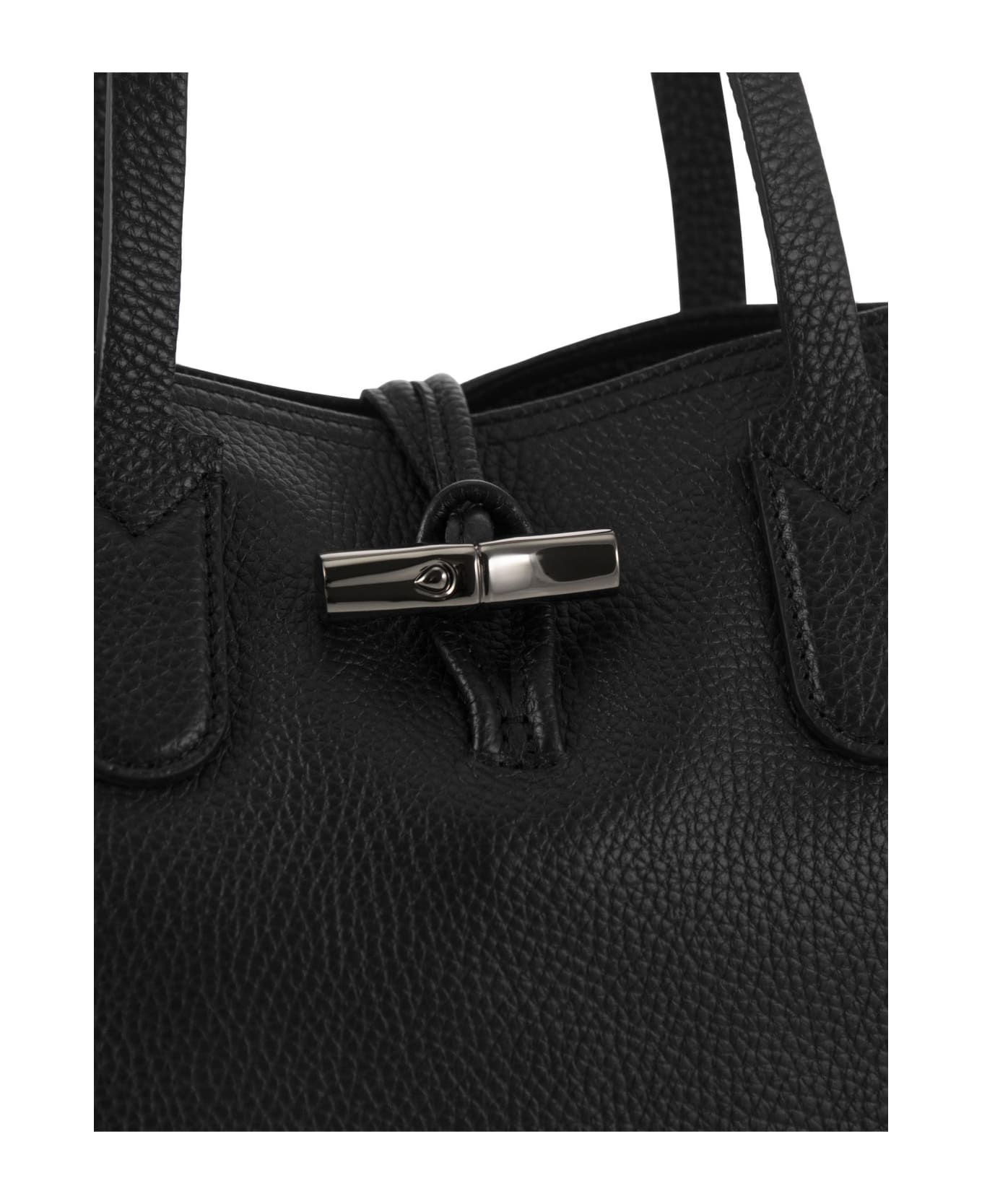 Longchamp Roseau Essential - Shoulder Bag - Black トートバッグ