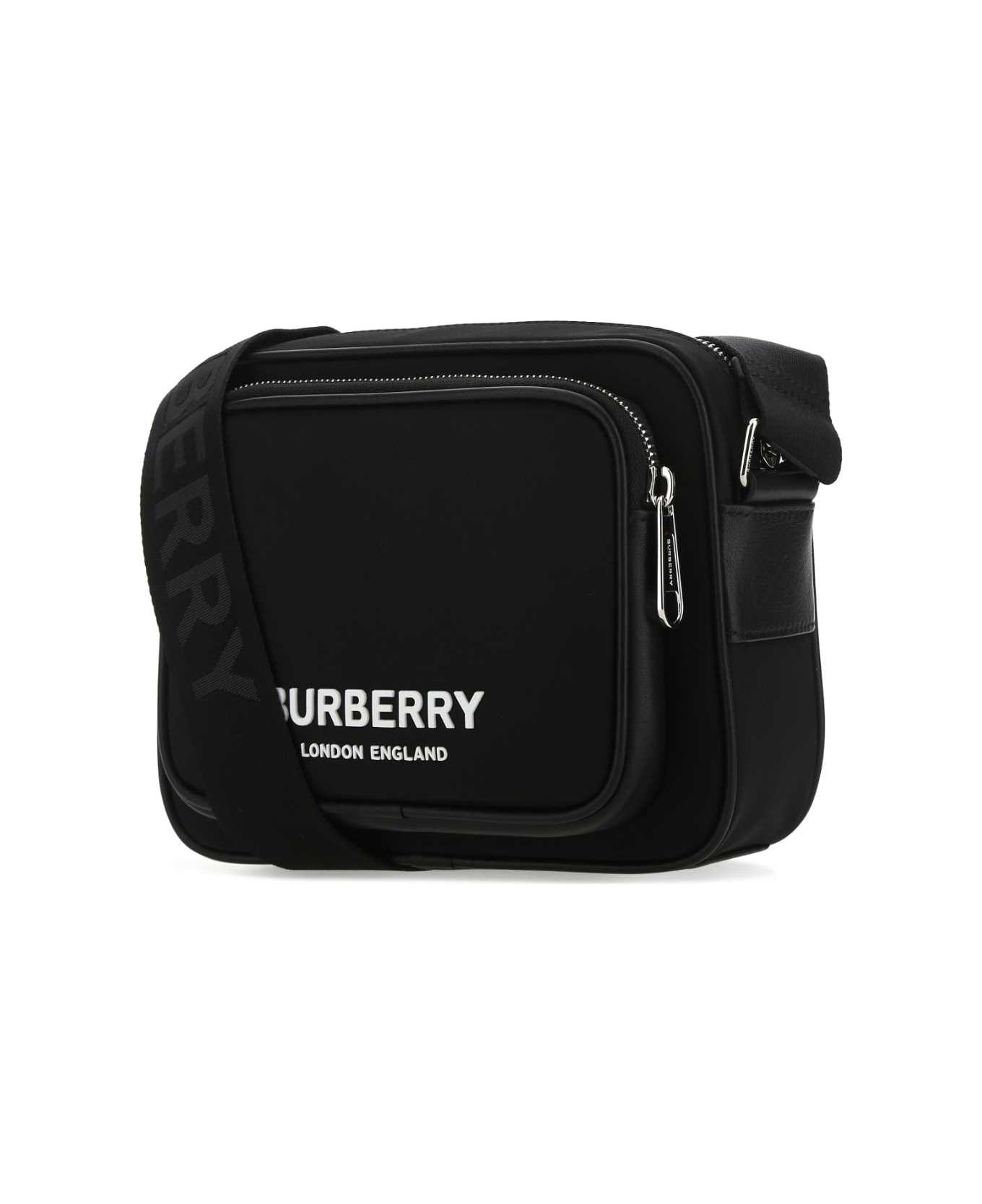 Burberry Black Econyl Crossbody Bag - A1189 ショルダーバッグ