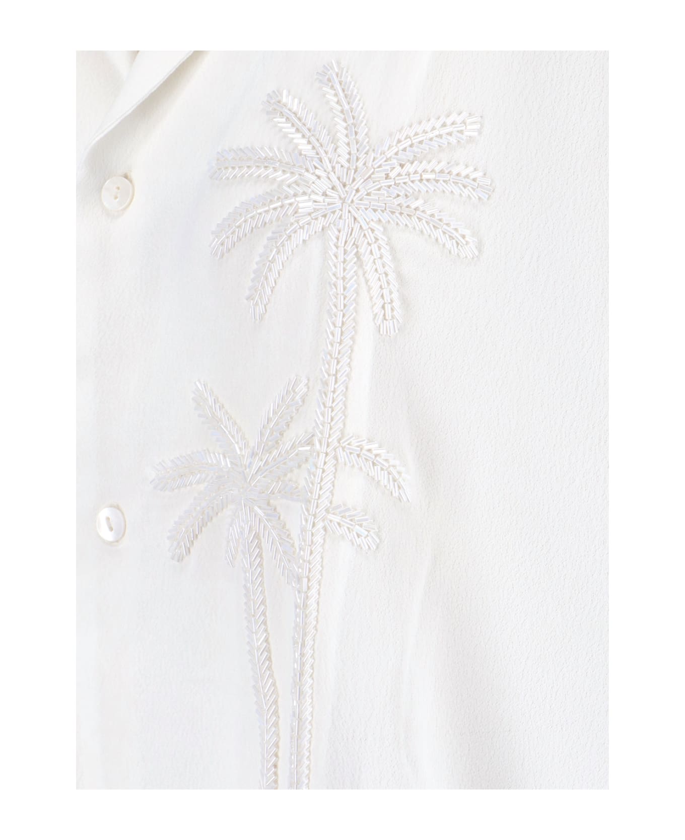 Parosh Short-sleeved Shirt - White シャツ